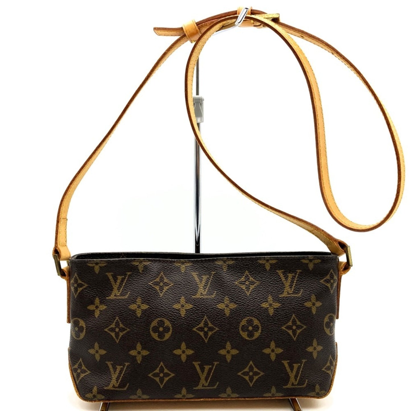 Louis Vuitton Brown Monogram Canvas Shoulder Bag