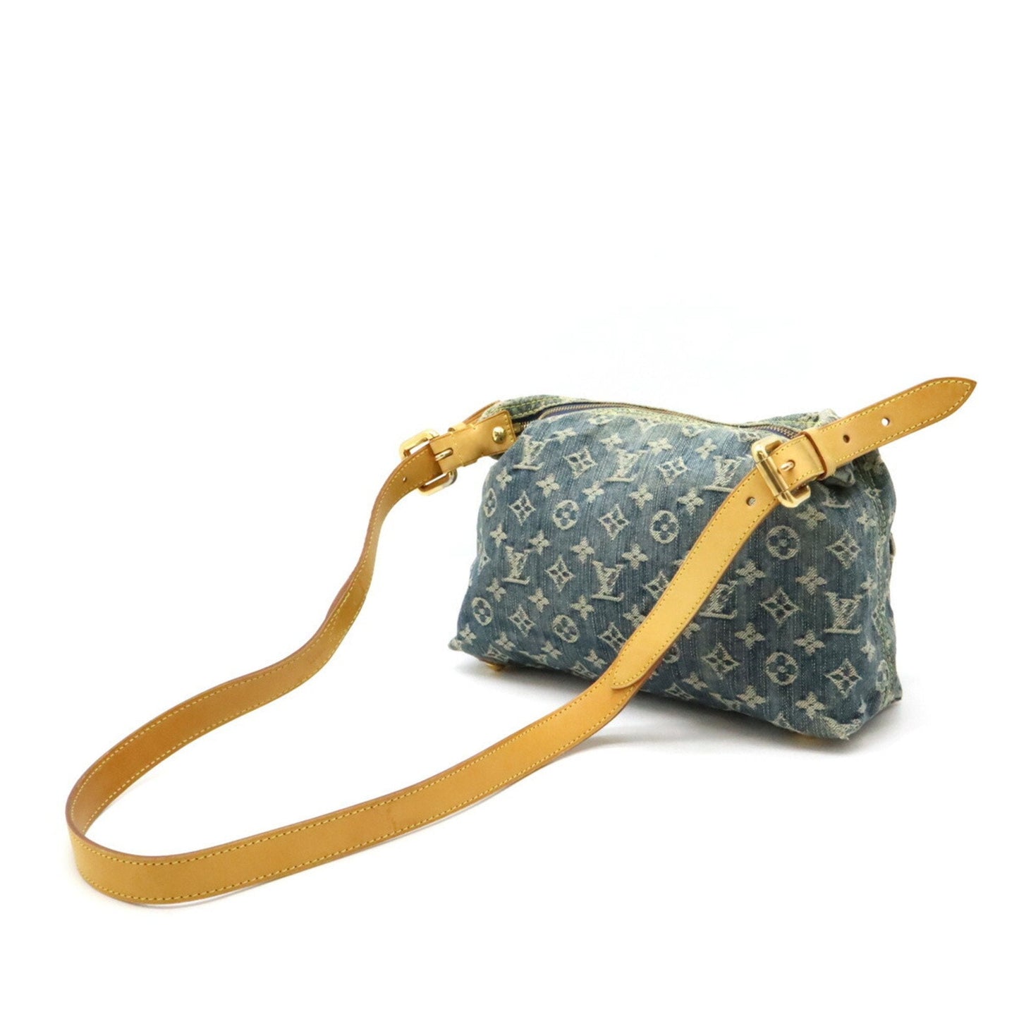 Louis Vuitton Blue Monogram Denim Shoulder Bag