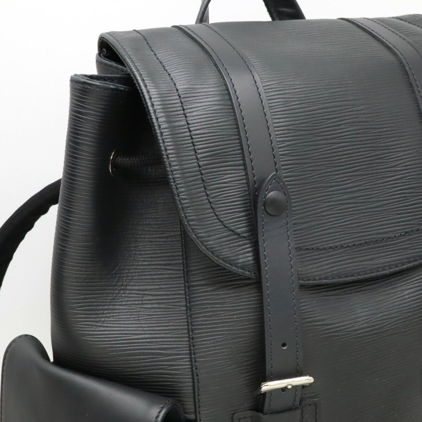 Louis Vuitton Epi Black Noir Epi Leather Backpack