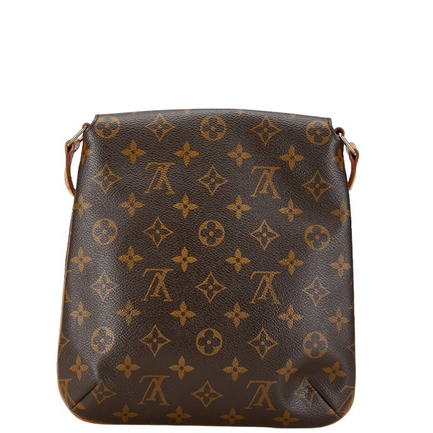 Louis Vuitton Brown Pvc Leather Shoulder Bag