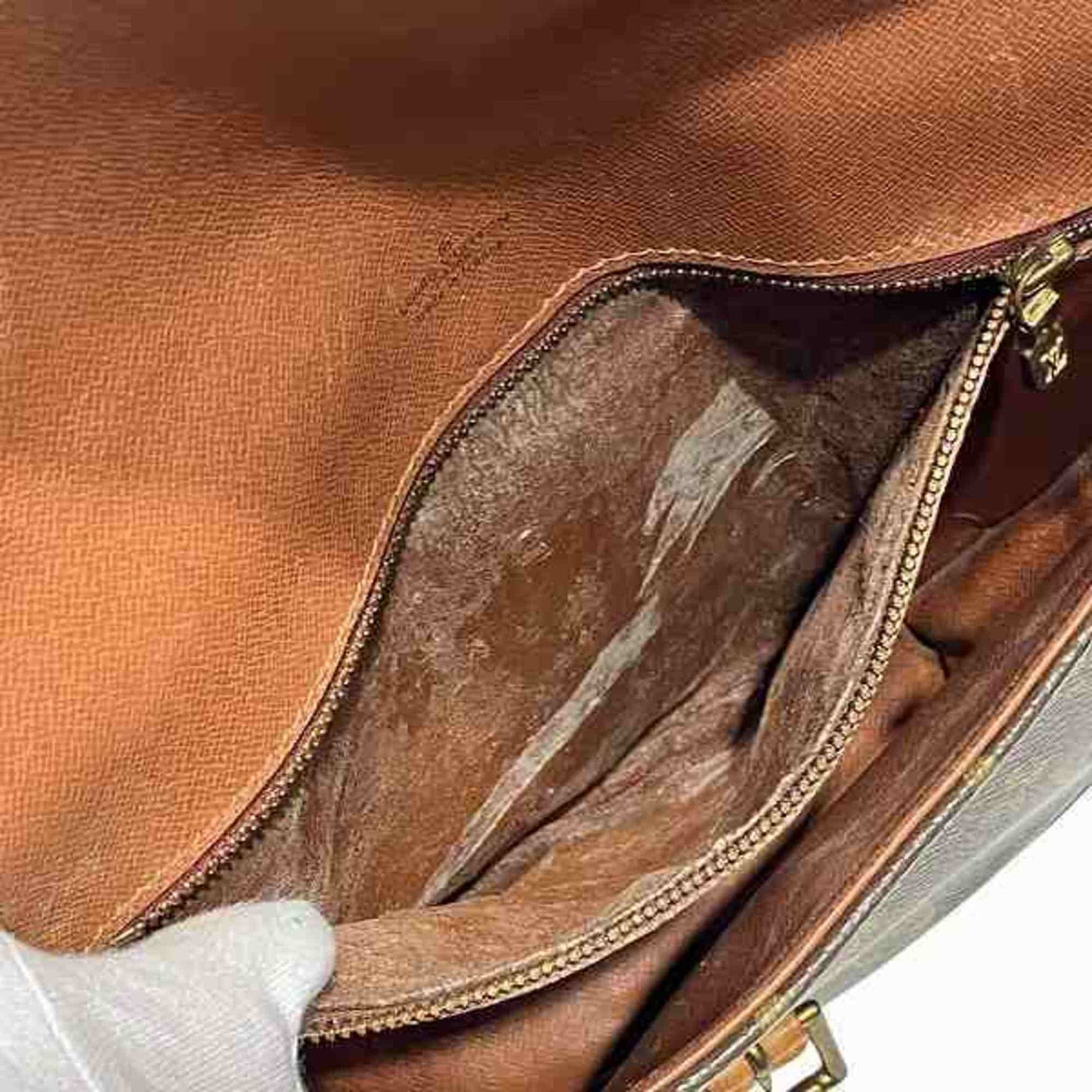 Louis Vuitton Brown Monogram Shoulder Bag