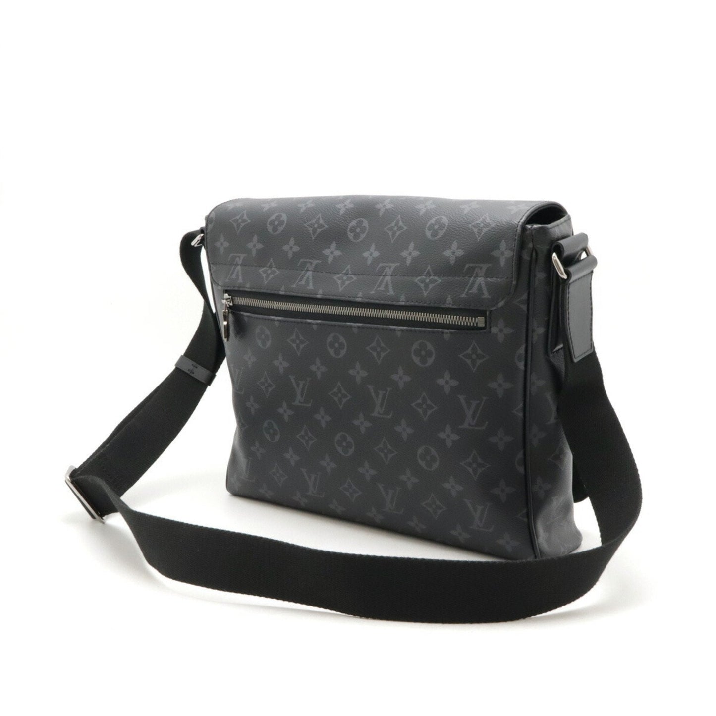 Louis Vuitton Black Gray Monogram Eclipse Monogram Eclipse Shoulder Bag