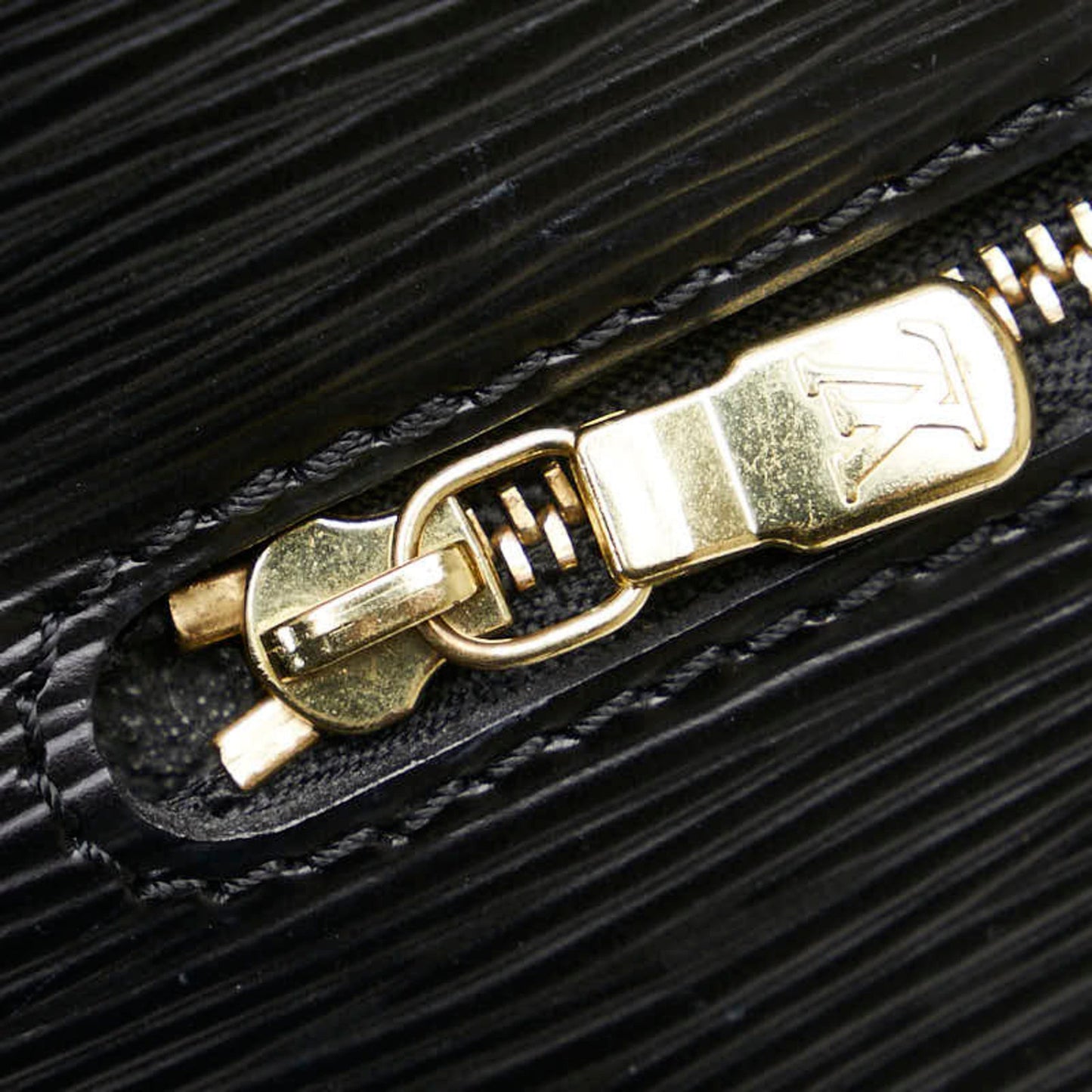 Louis Vuitton Black Noir Leather Backpack