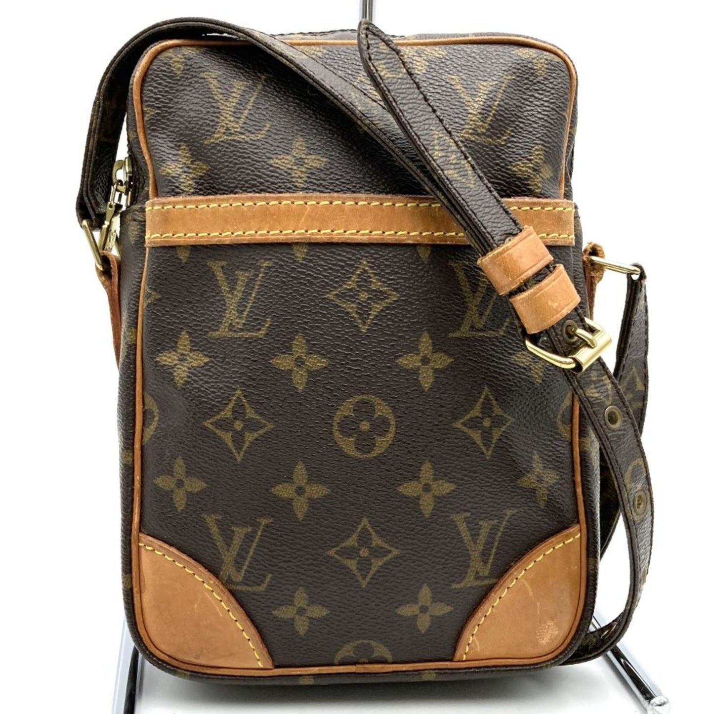 Louis Vuitton Brown Monogram Canvas Pvc Pochette Shoulder Bag ()