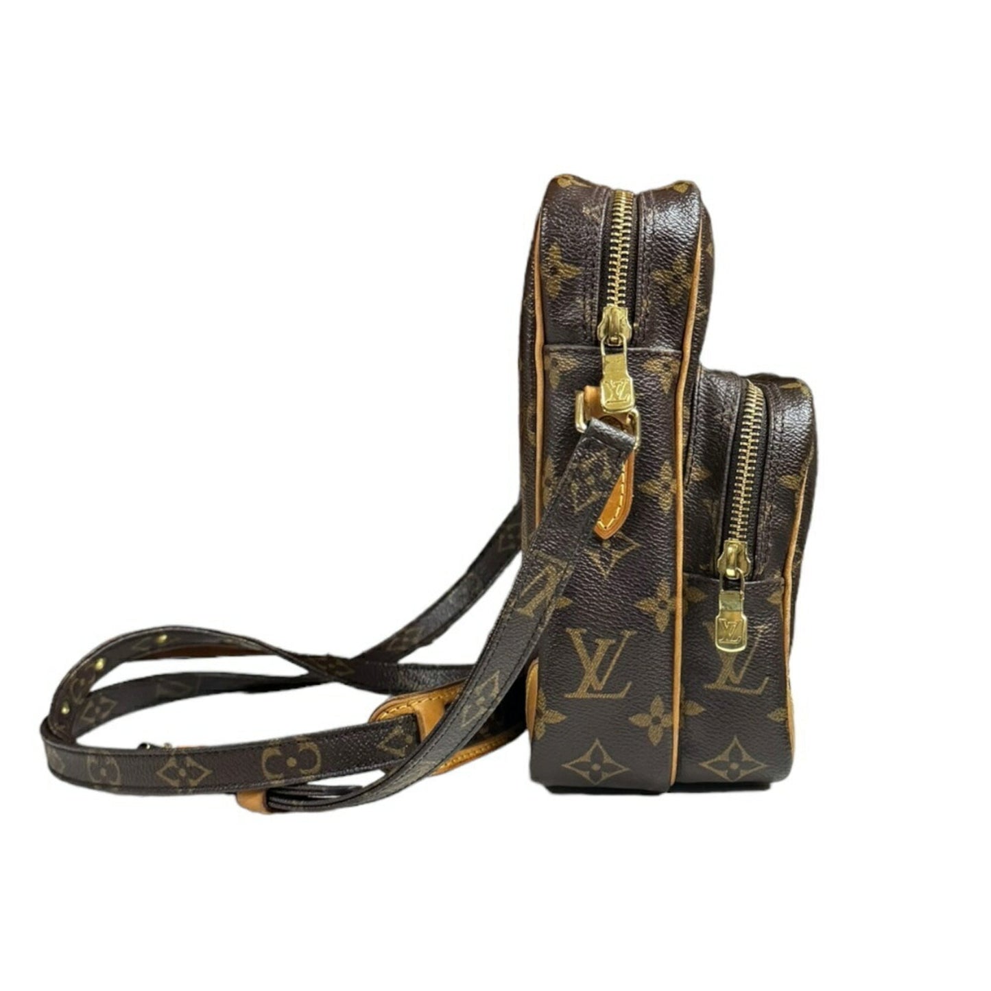 Louis Vuitton Brown Monogram Canvas Shoulder Bag