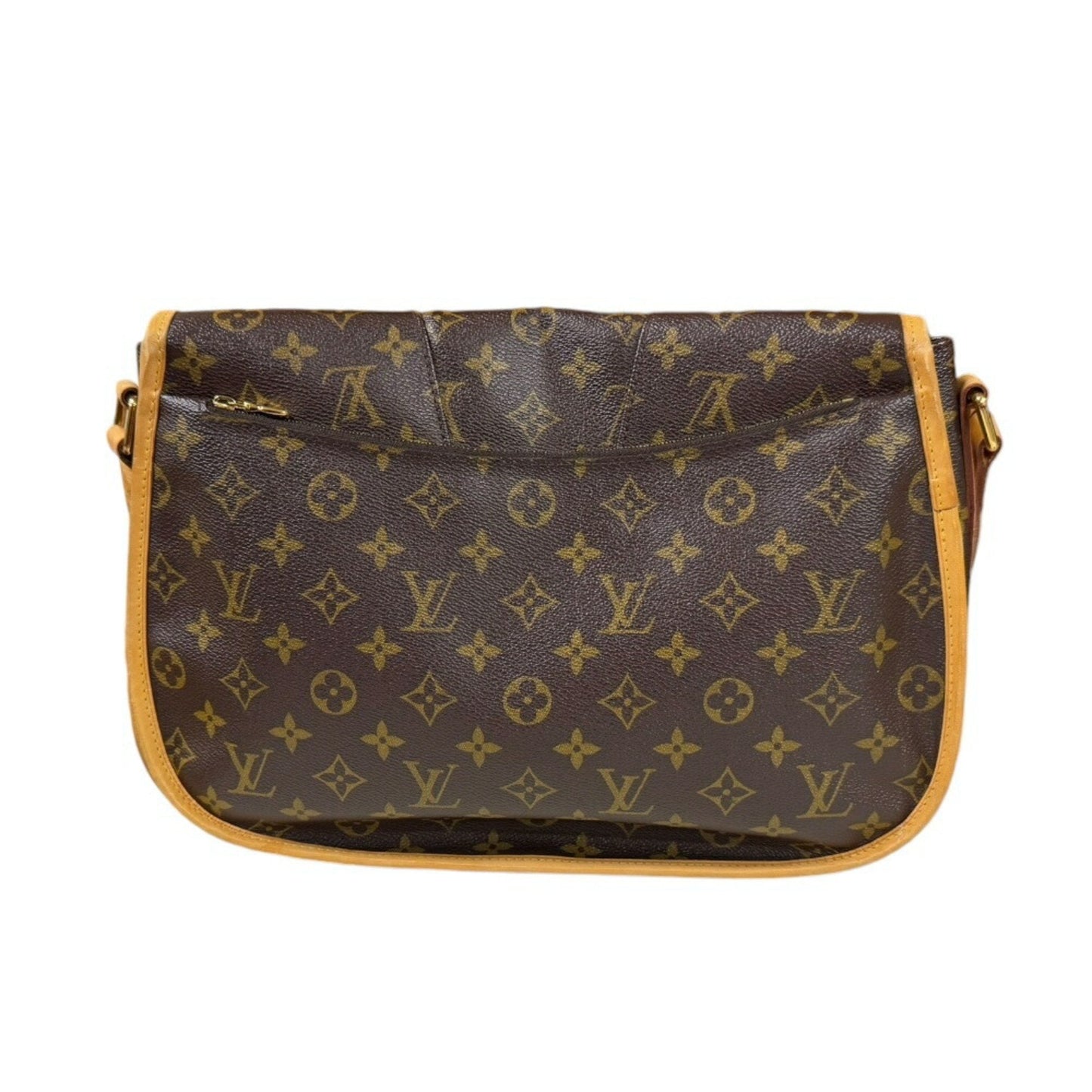 Louis Vuitton Brown Monogram Canvas Shoulder Bag