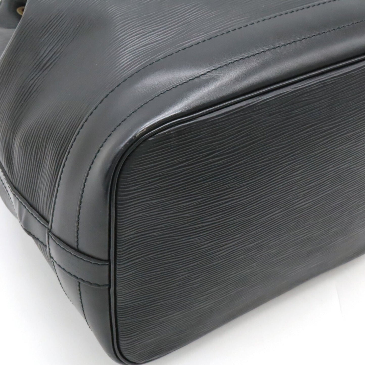 Louis Vuitton Black Noir Epi Leather Shoulder Bag