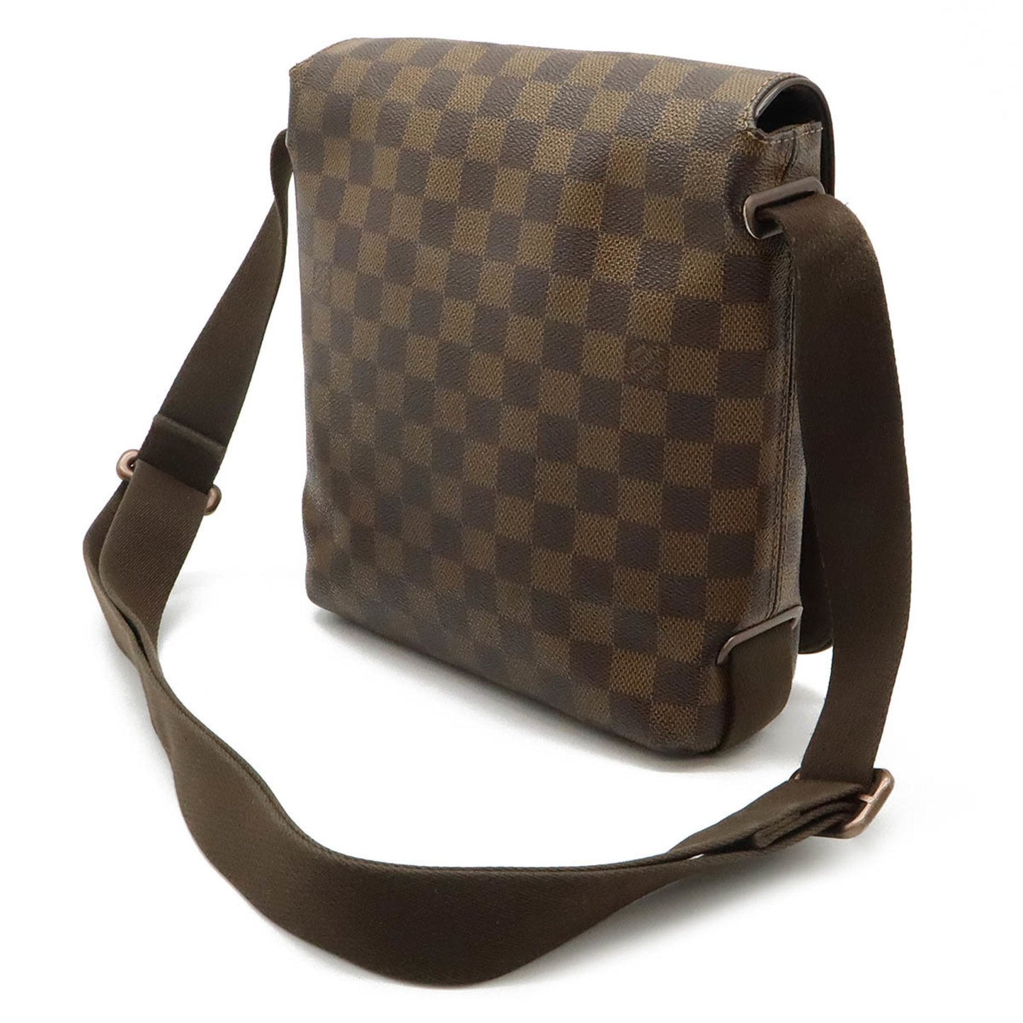 Louis Vuitton Brown Pvc Shoulder Bag