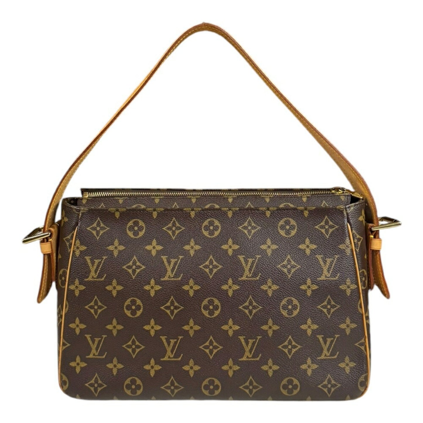 Louis Vuitton Brown Monogram Canvas Shoulder Bag
