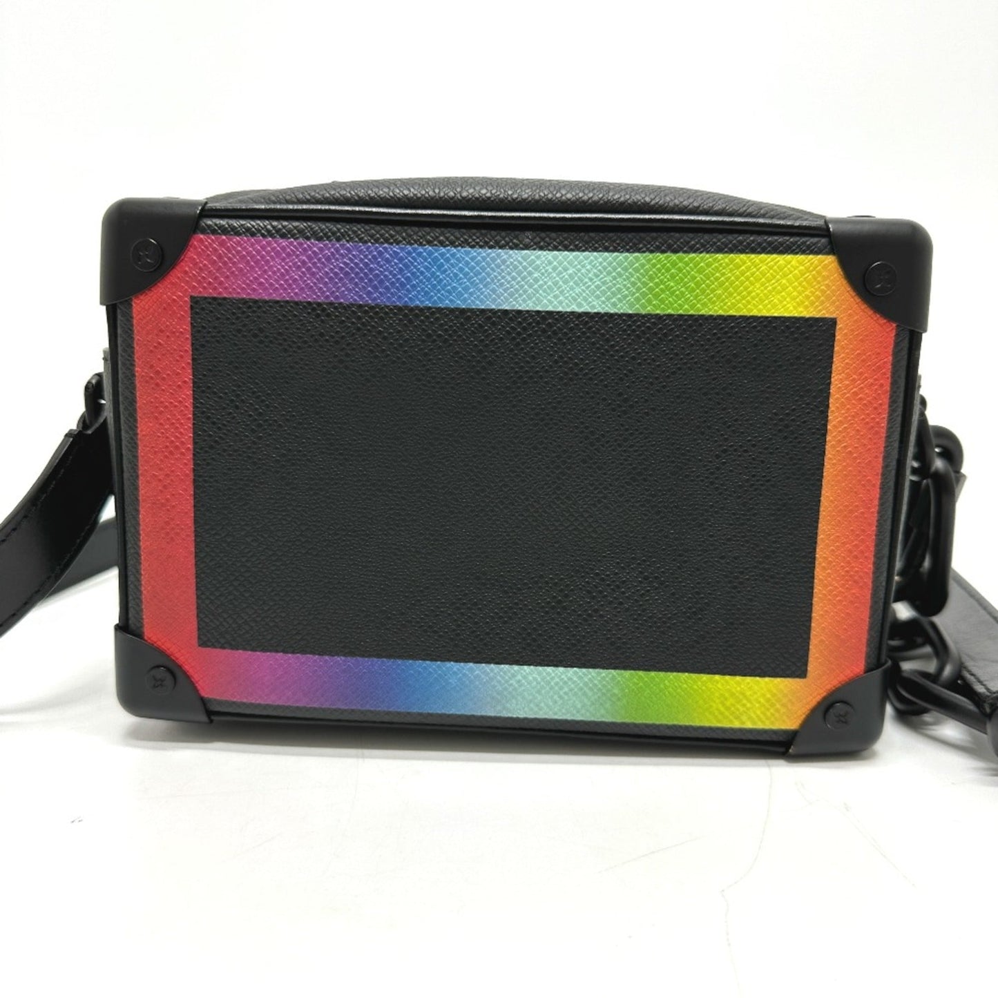 Louis Vuitton Black Leather Shoulder Bag
