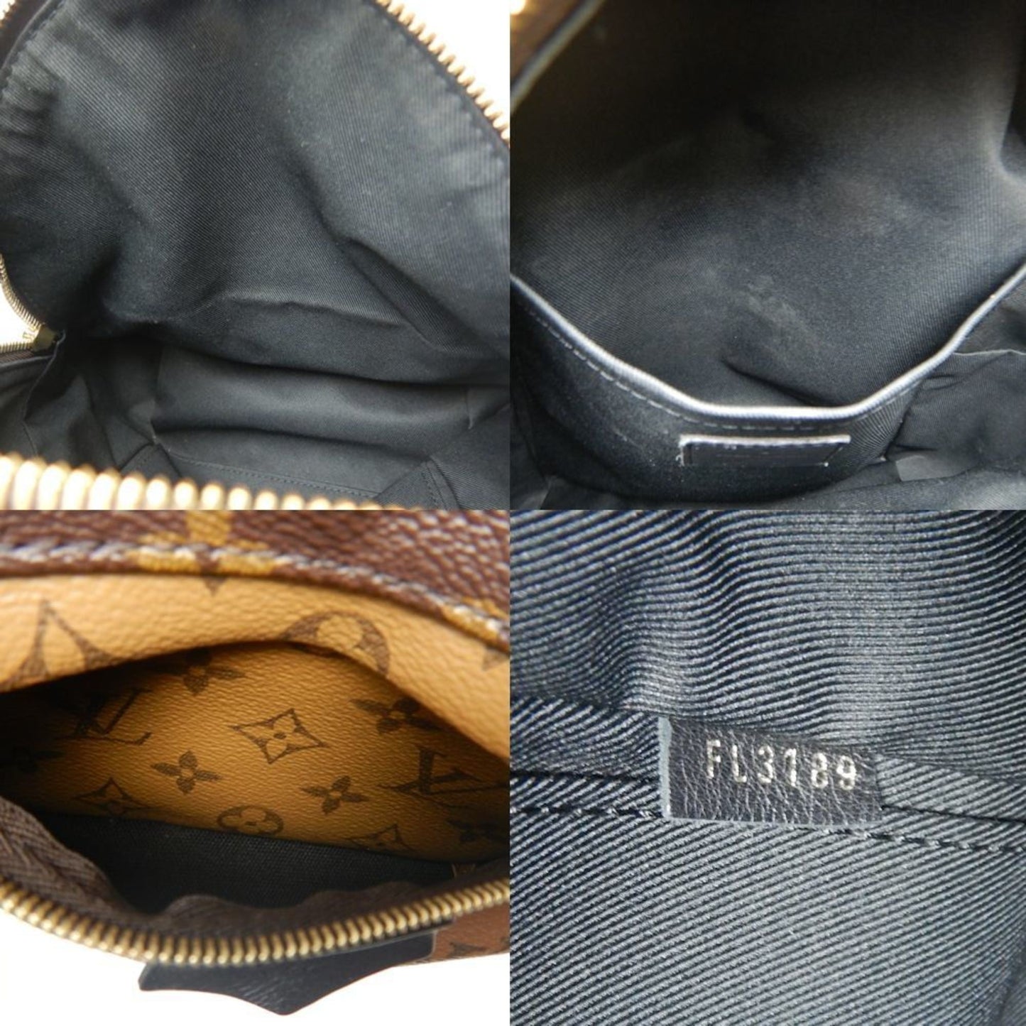 Louis Vuitton Brown Pvc Backpack