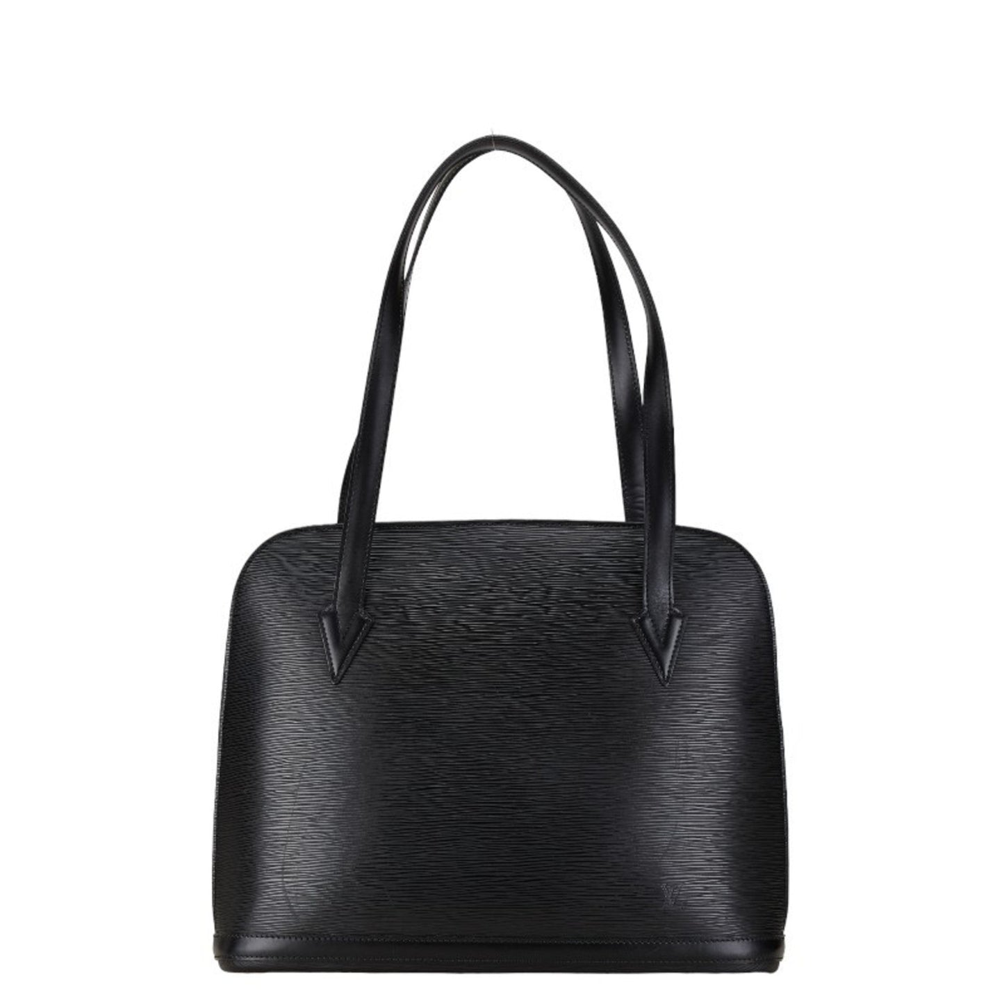 Louis Vuitton Epi Black Noir Leather Shoulder Bag Tote Bag ()