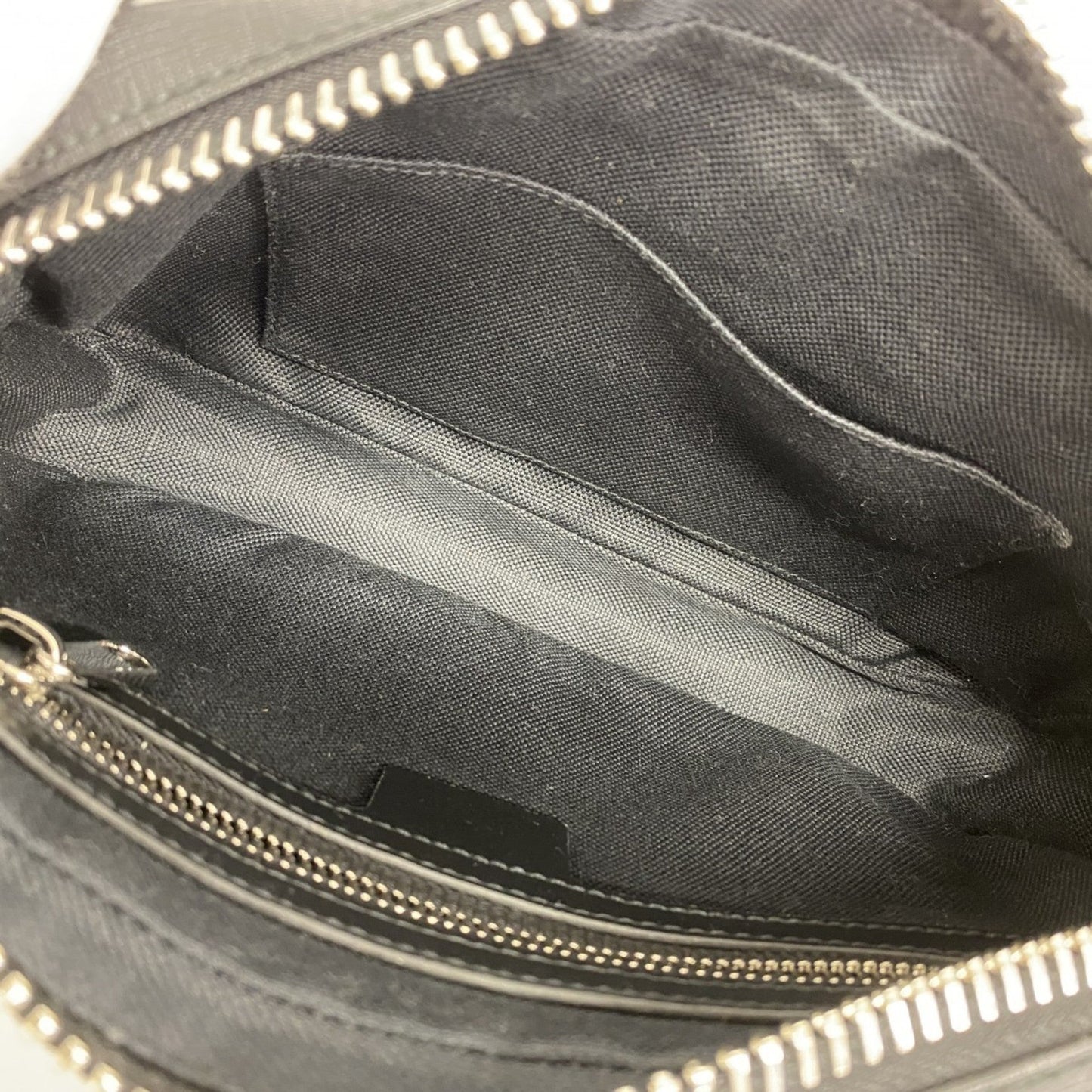 Gucci Black Pvc Fanny Pack