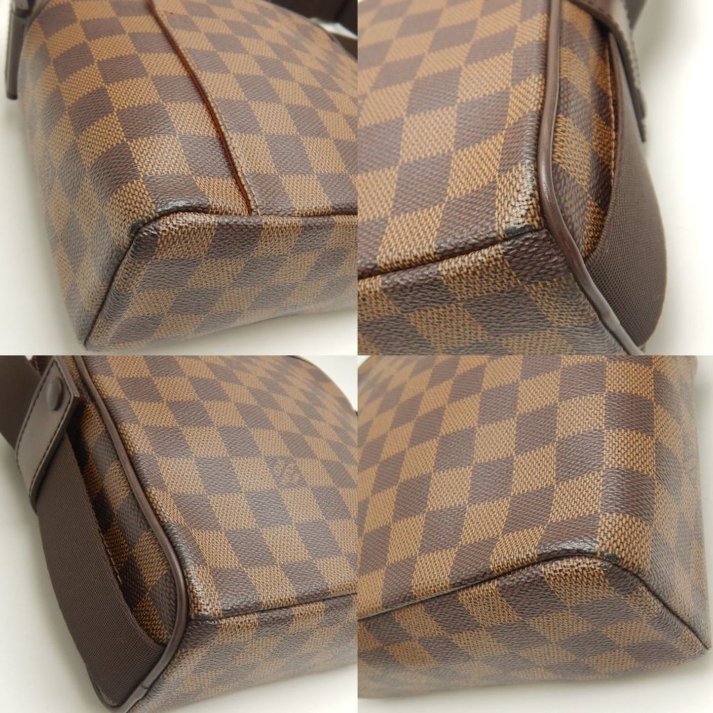 Louis Vuitton Damier Canvas Ebene Pvc Shoulder Bag