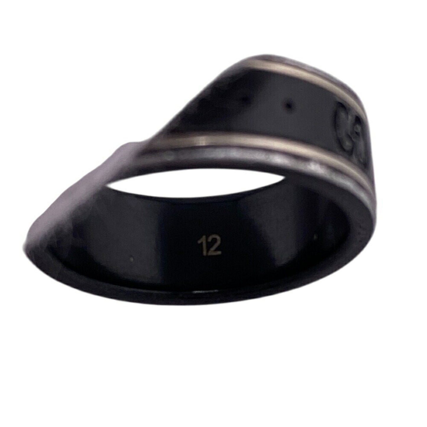 Gucci Black Ceramic Band Ring