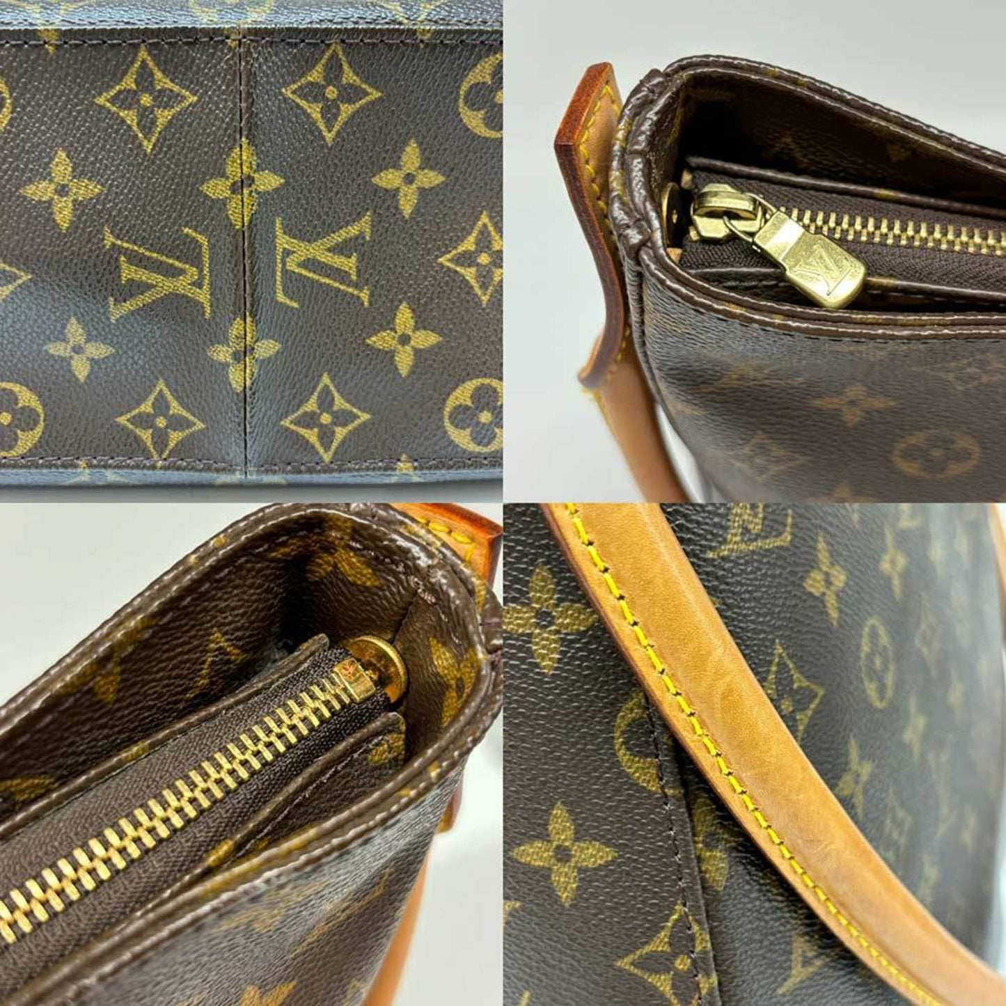 Louis Vuitton Brown Monogram Shoulder Bag
