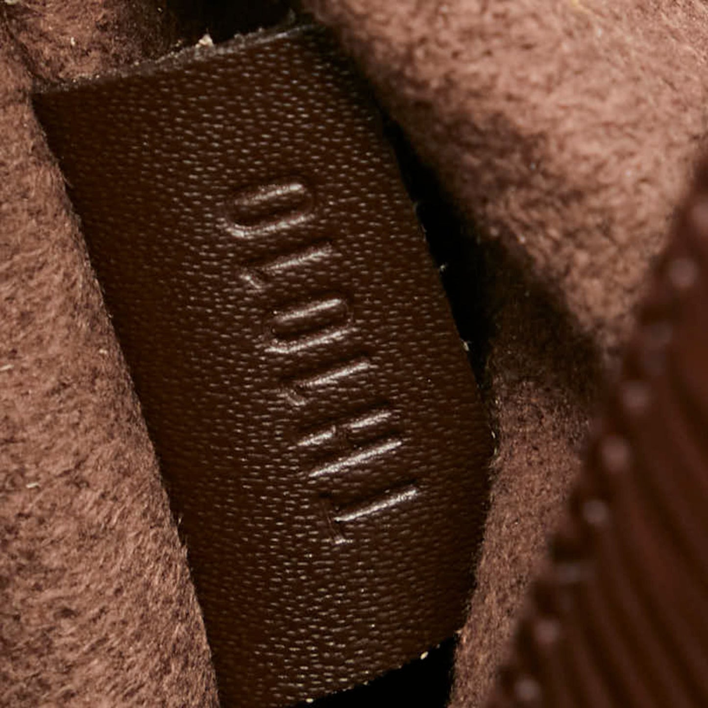 Louis Vuitton Brown Moka Leather Shoulder Bag