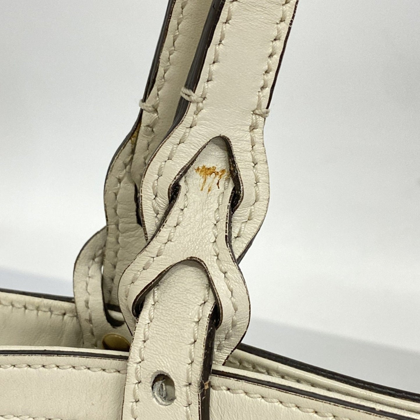 Gucci Beige Canvas Tote Bag