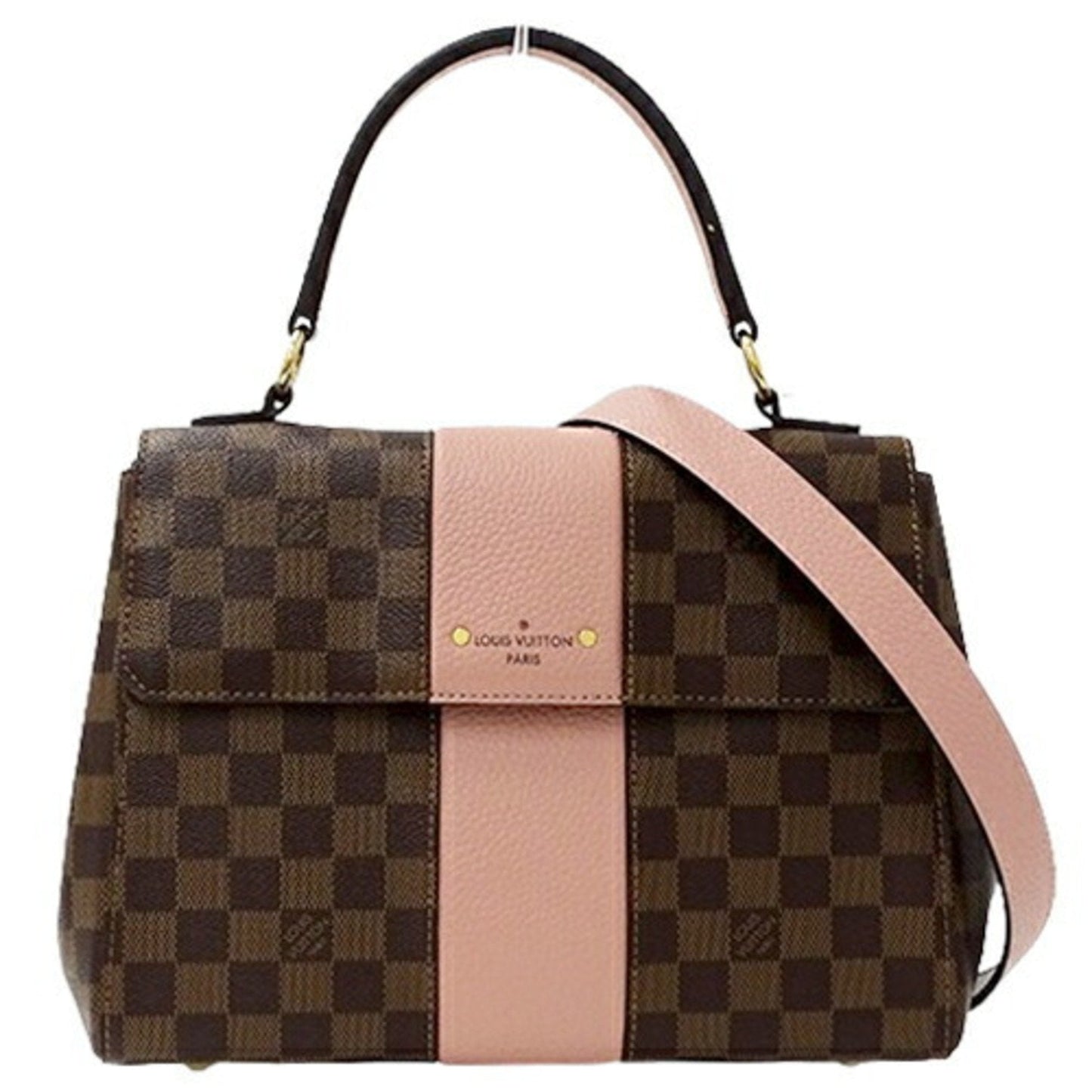 Louis Vuitton Brown Damier Canvas Magnolia Damier Canvas Handbag Shoulder Bag ()