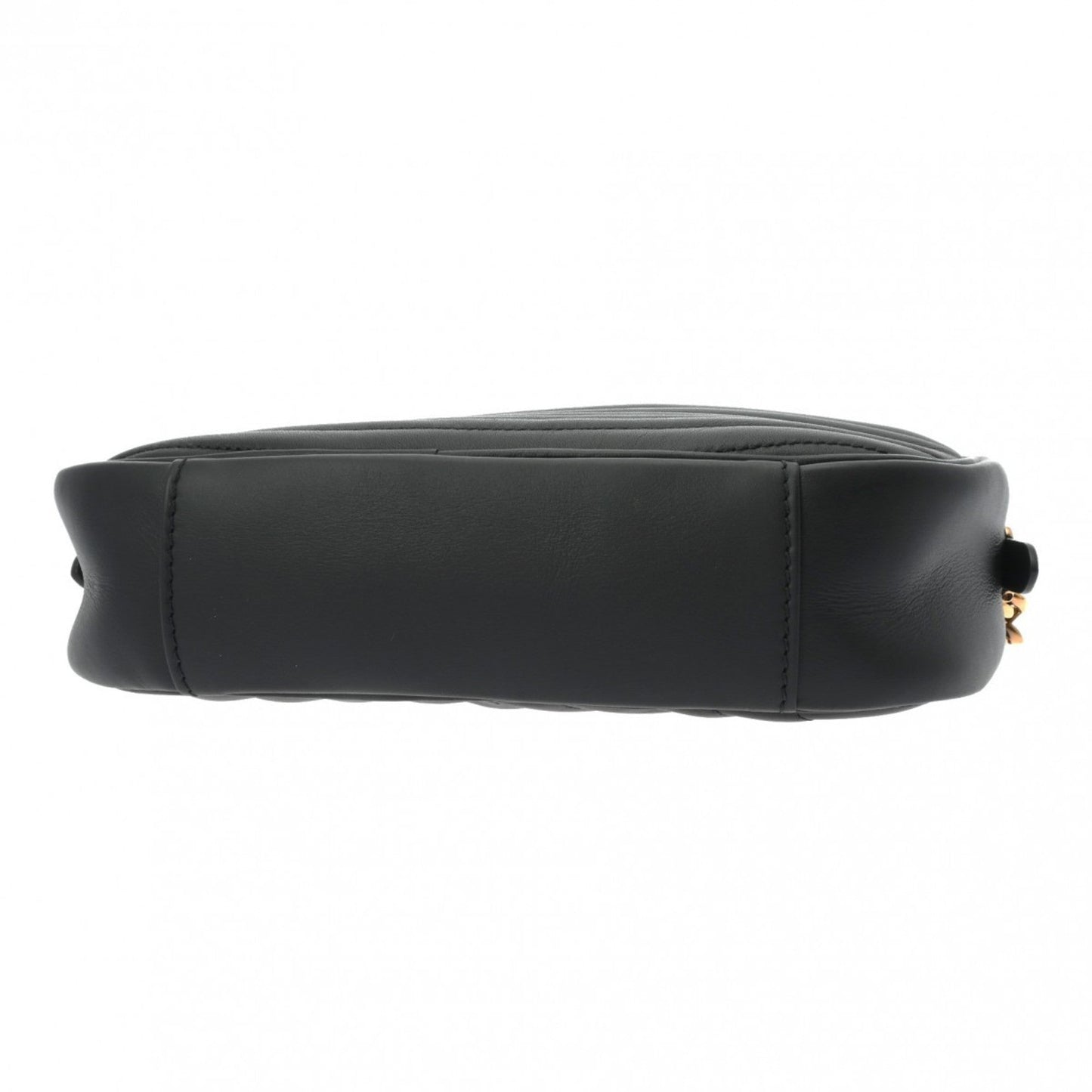 Louis Vuitton Noir Leather Shoulder Bag