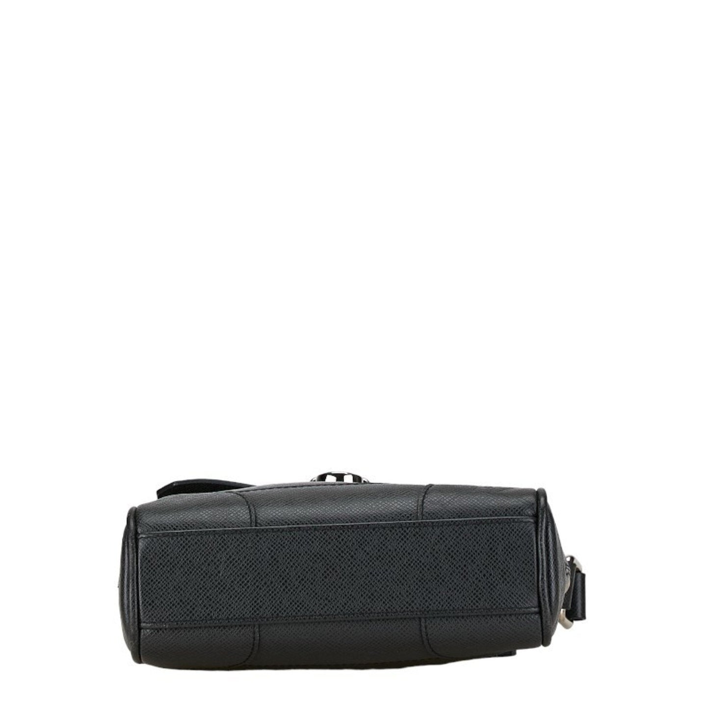 Louis Vuitton Taiga Ardoise Black Leather Shoulder Bag