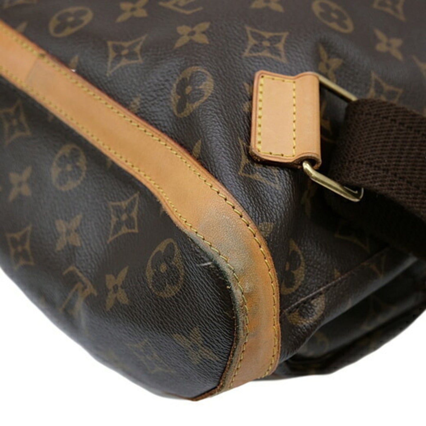 Louis Vuitton Brown Monogram Leather Backpack