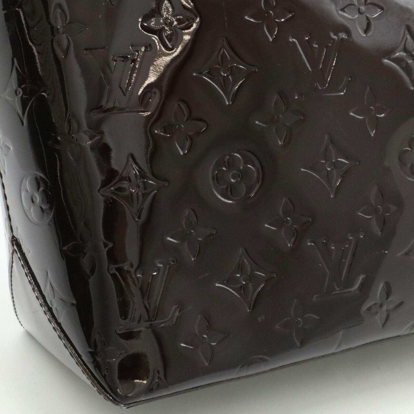 Louis Vuitton Amarante Leather Shoulder Bag Tote Bag
