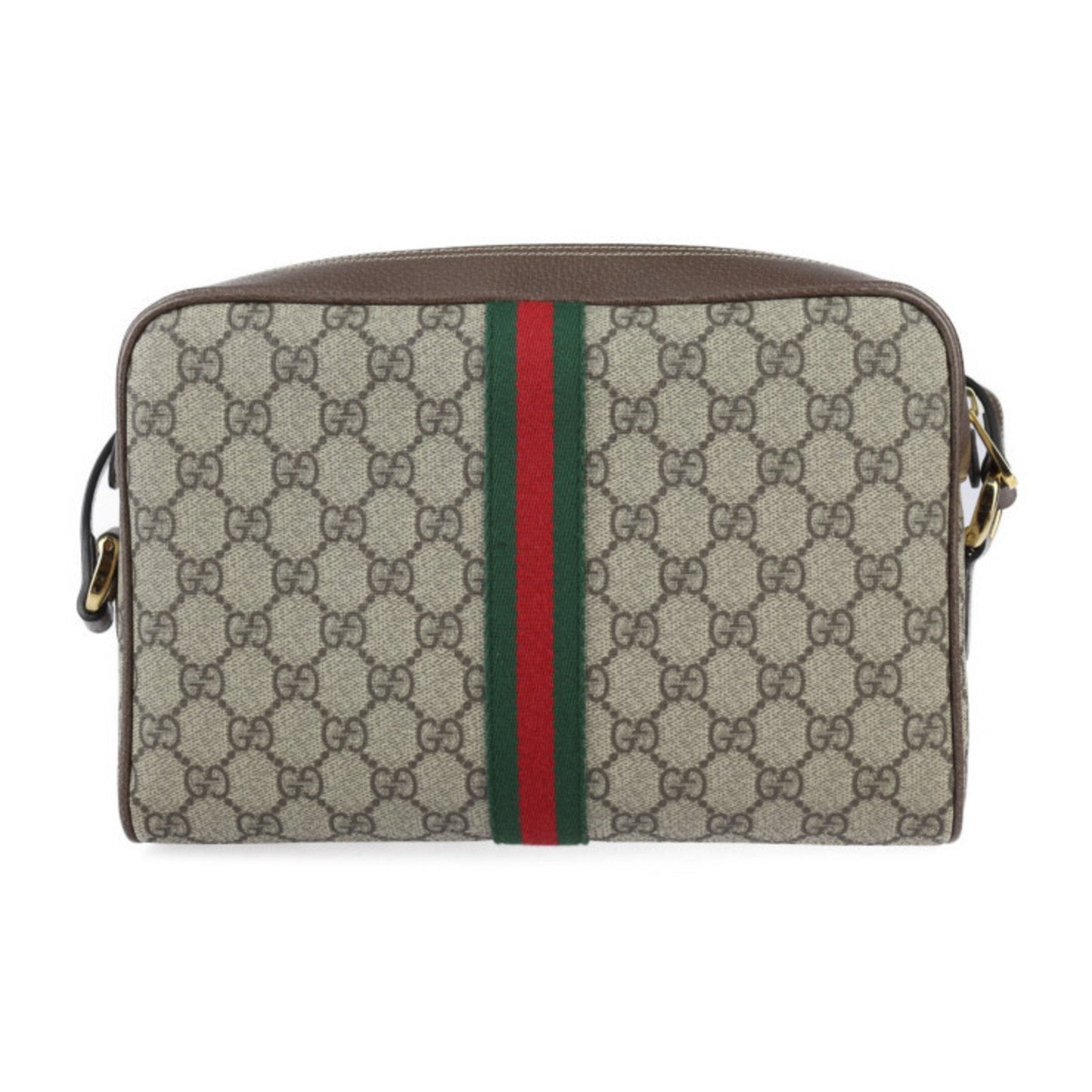 Gucci Beige Gg Supreme Leather Shoulder Bag