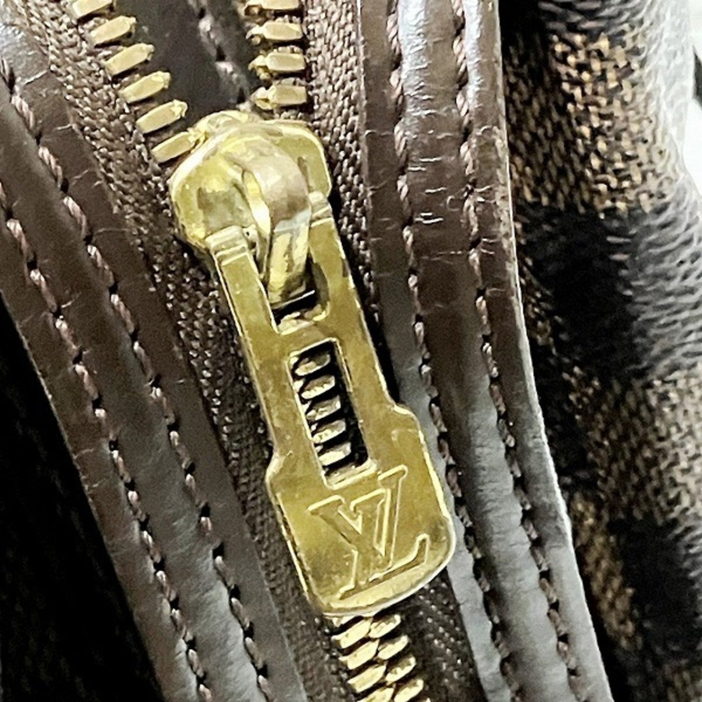 Louis Vuitton Brown Shoulder Bag Tote Bag