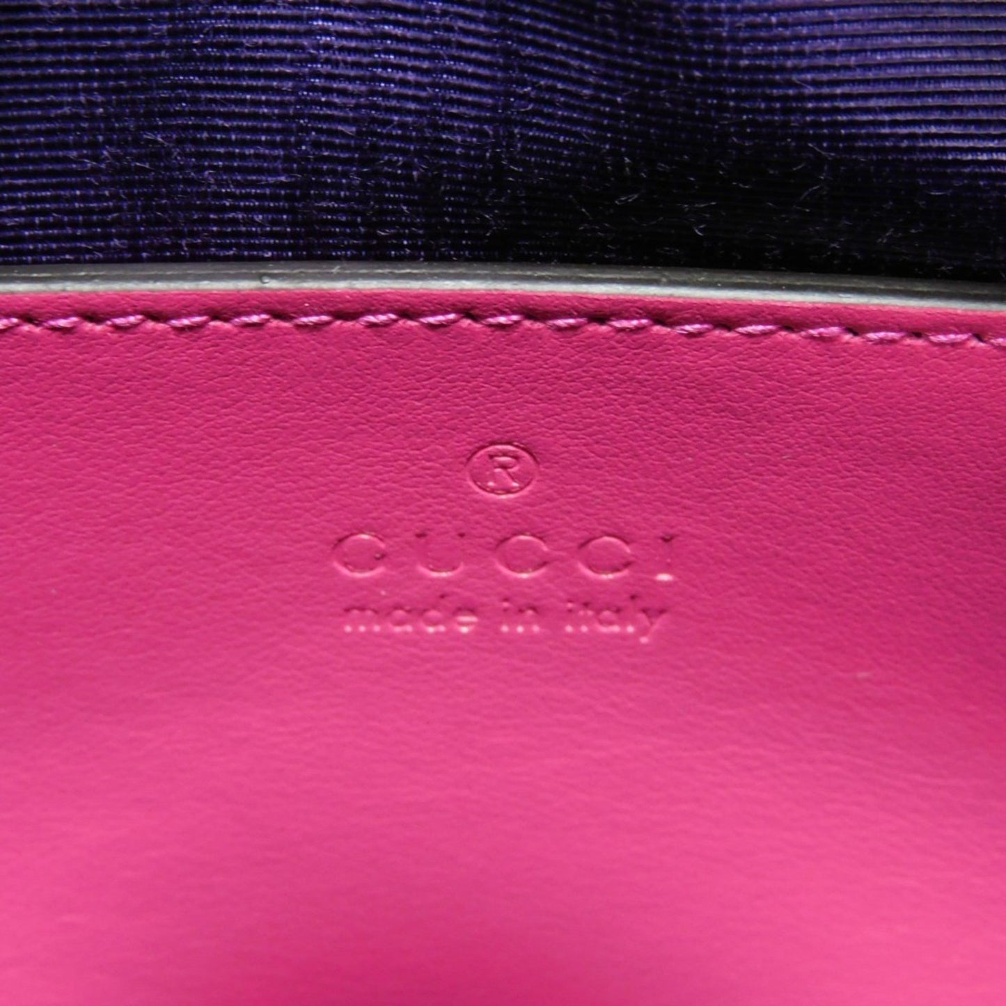 Gucci Pink Nylon Handbag