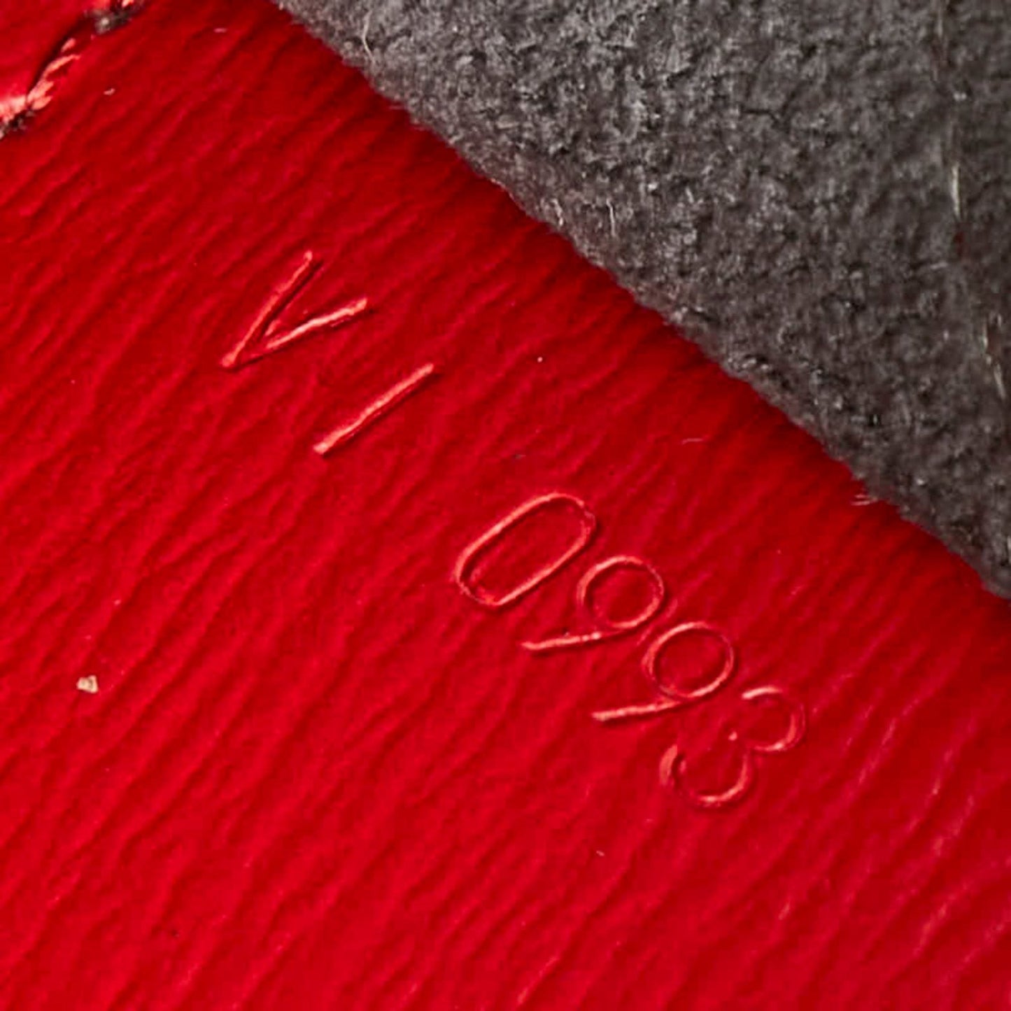 Louis Vuitton Castilian Red Leather Shoulder Bag