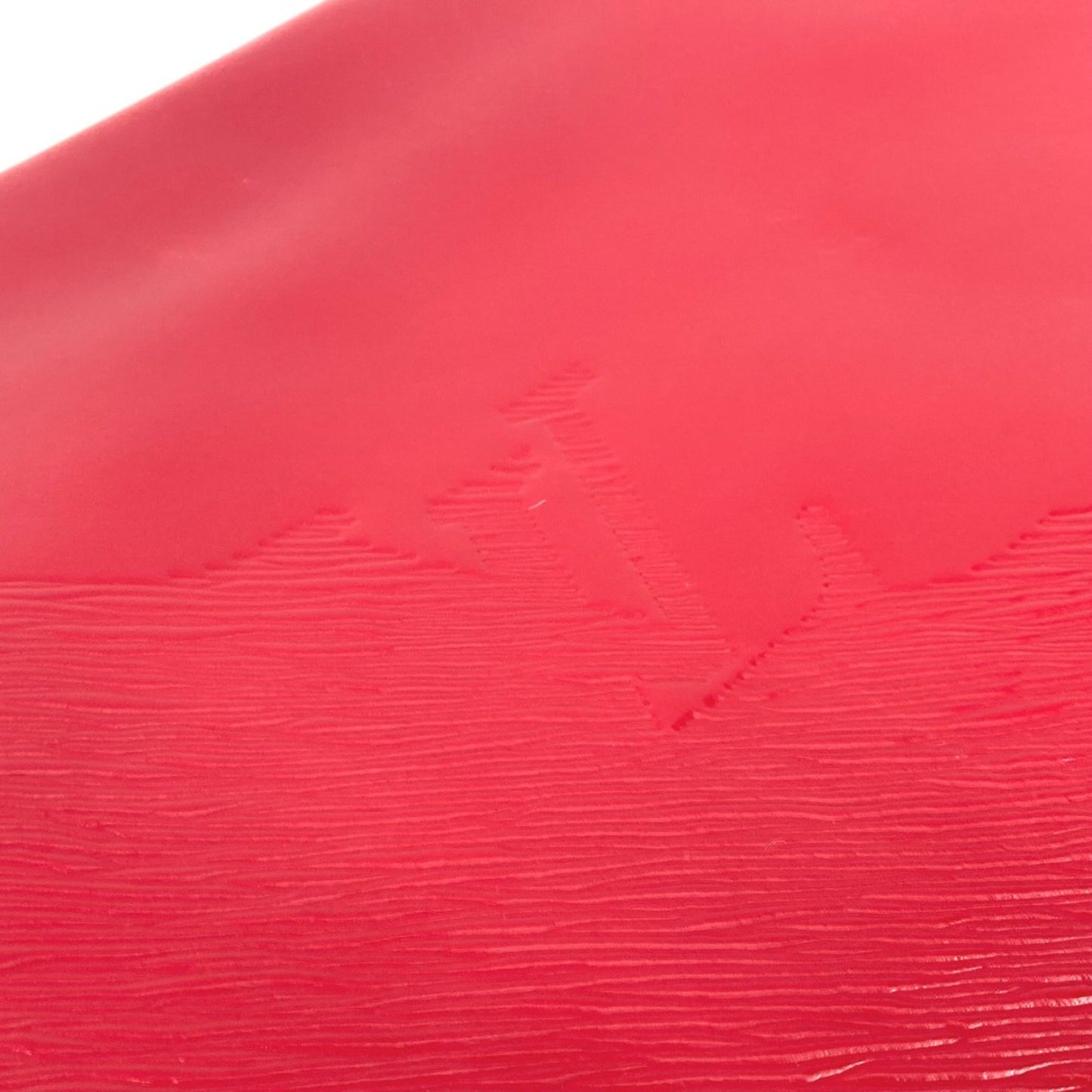 Louis Vuitton Red Leather Shoulder Bag