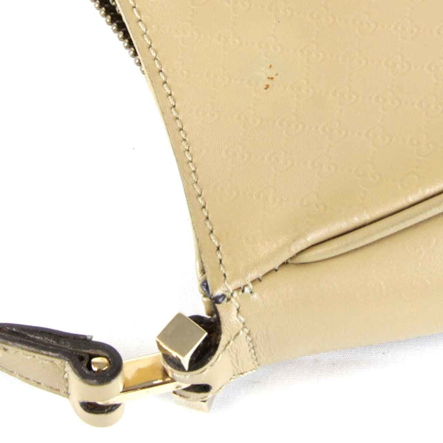 Gucci Beige Leather Shoulder Bag