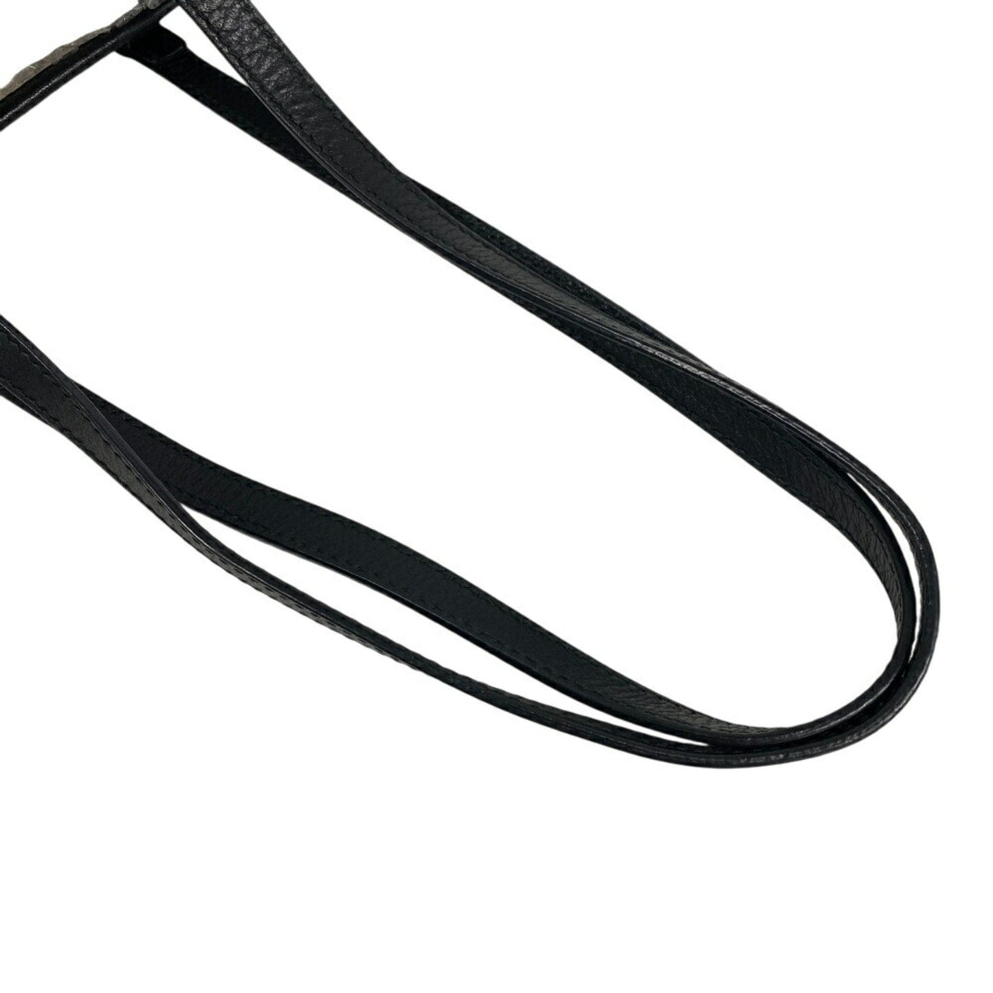 Gucci Black Leather Tote Bag