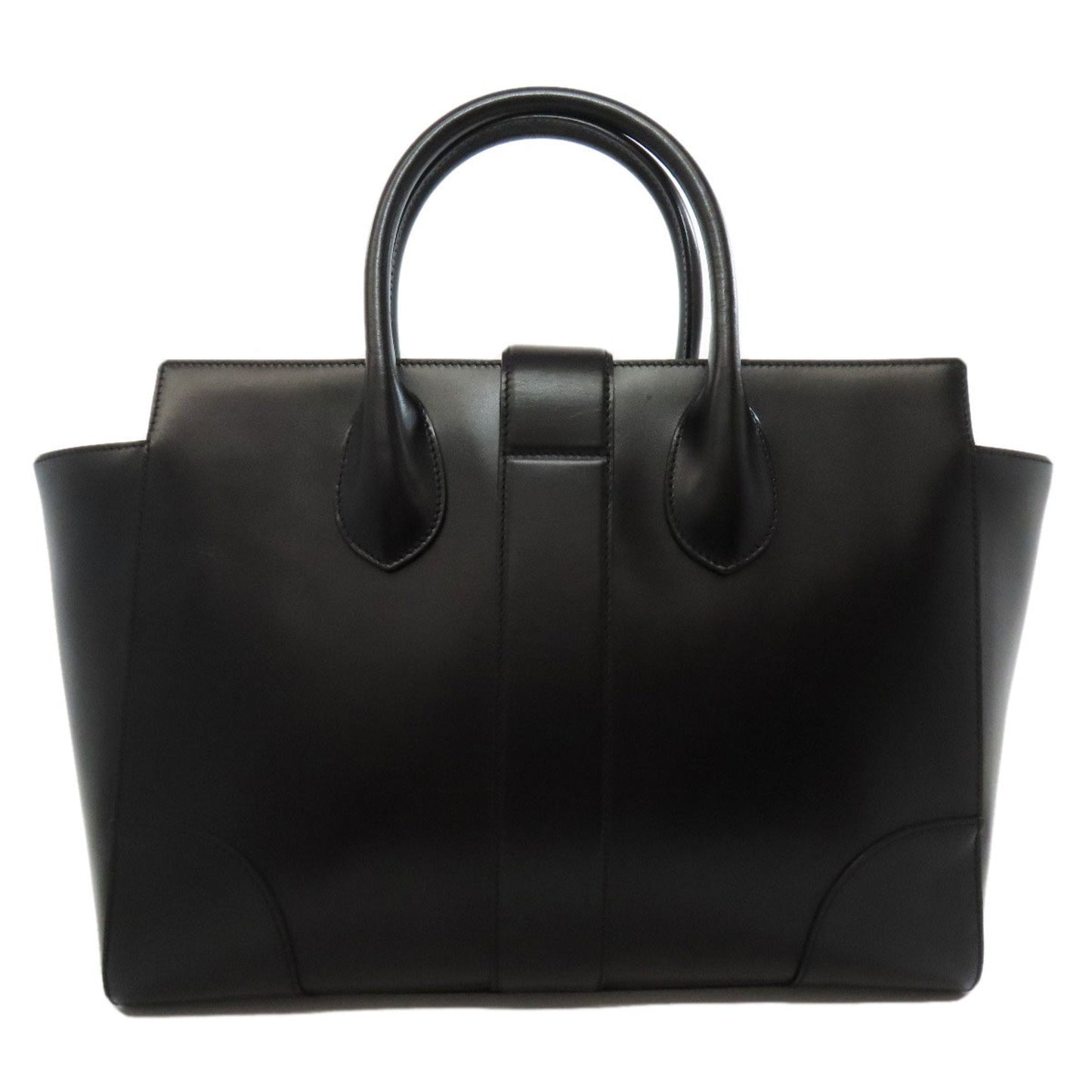 Gucci Black Leather Tote Bag
