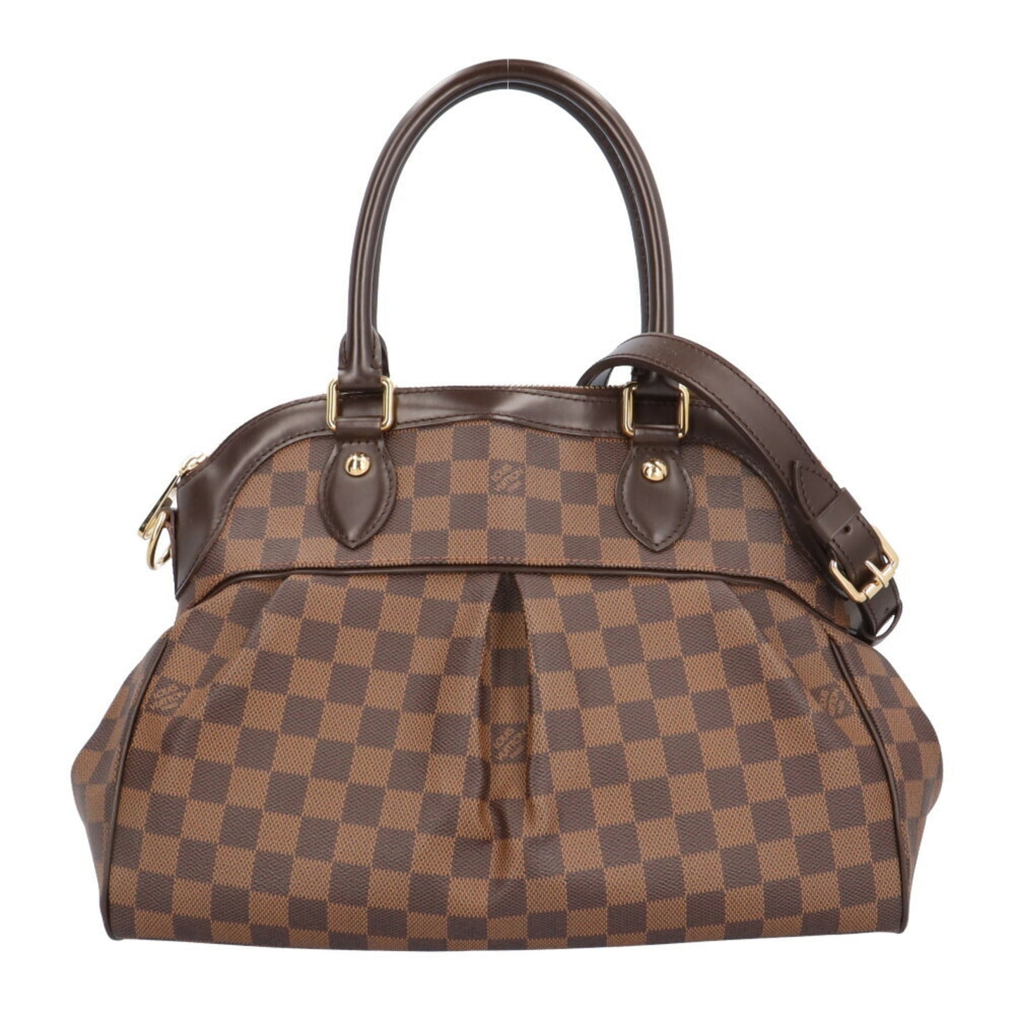 Louis Vuitton Brown Damier Canvas Shoulder Bag ()