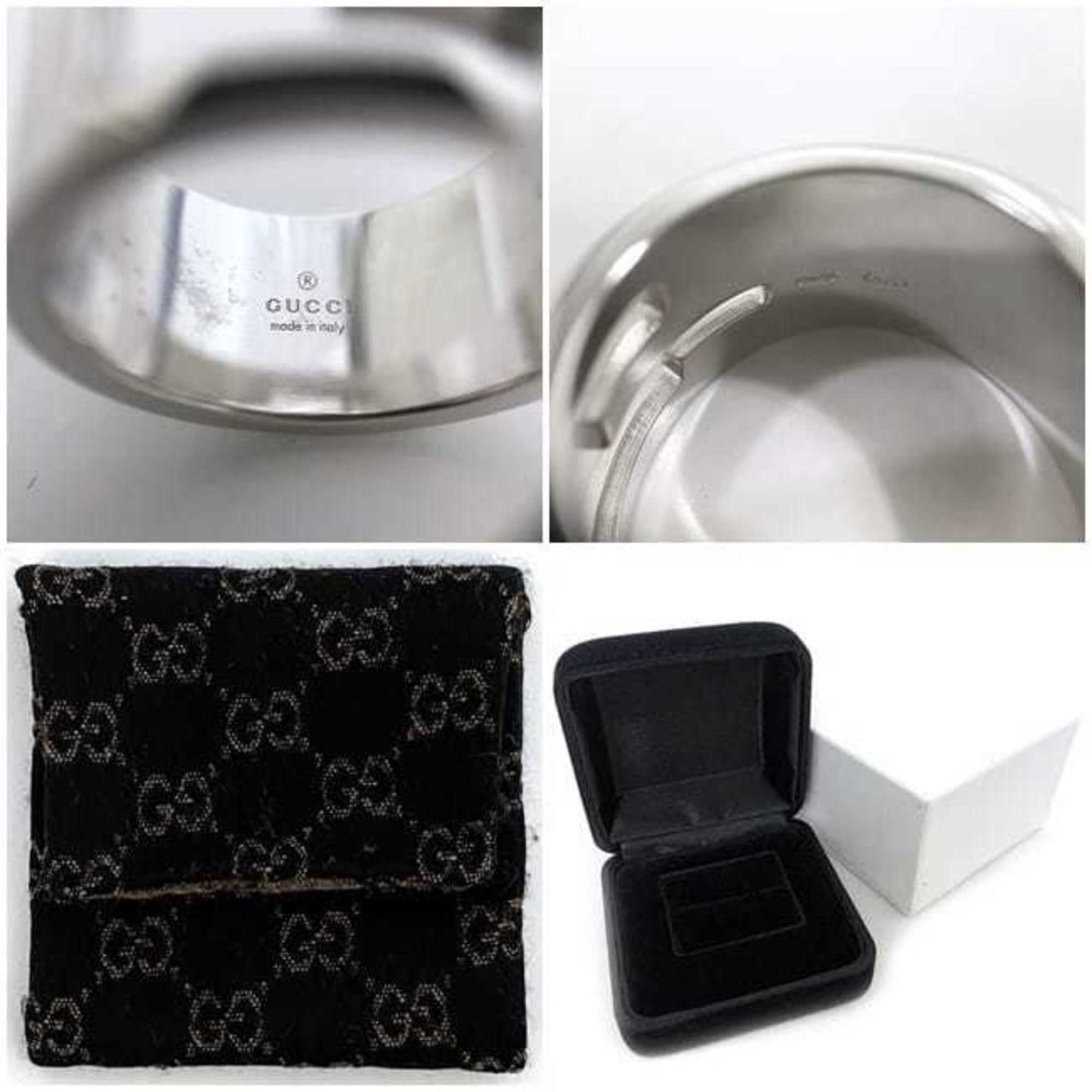 Gucci Silver Silver 925 Band Ring