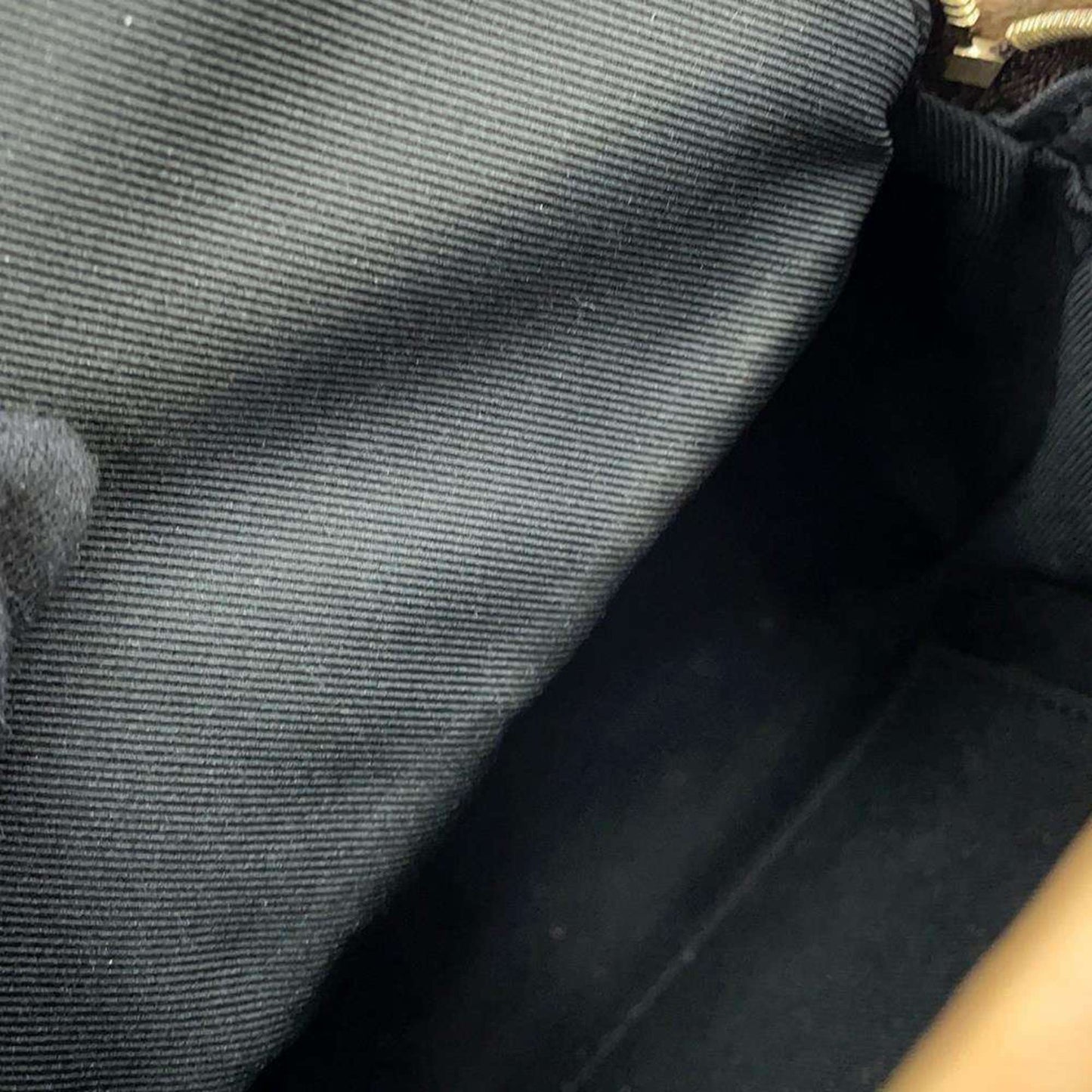 Louis Vuitton Noir Monogram Reverse Monogram Backpack