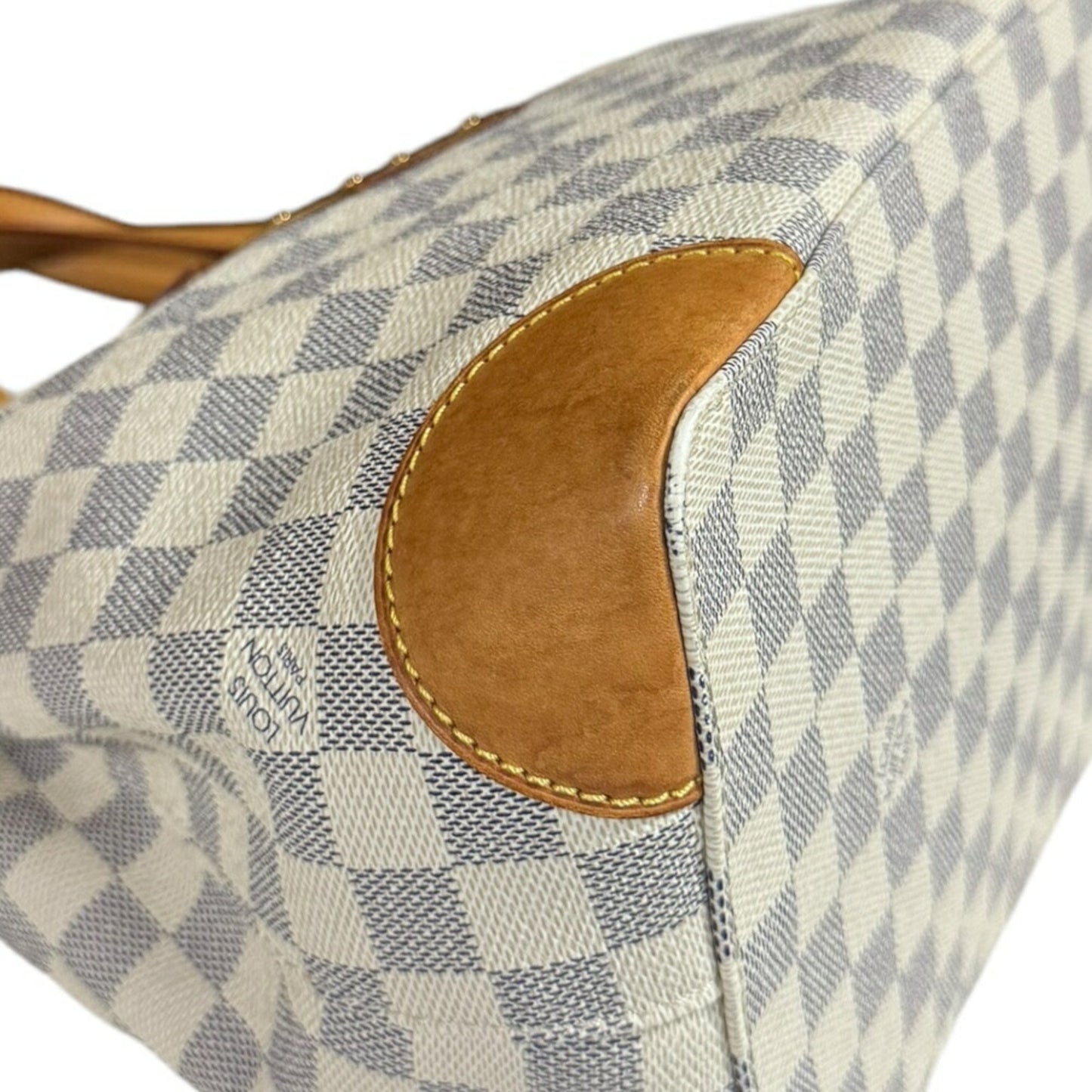 Louis Vuitton White Damier Azur Shoulder Bag