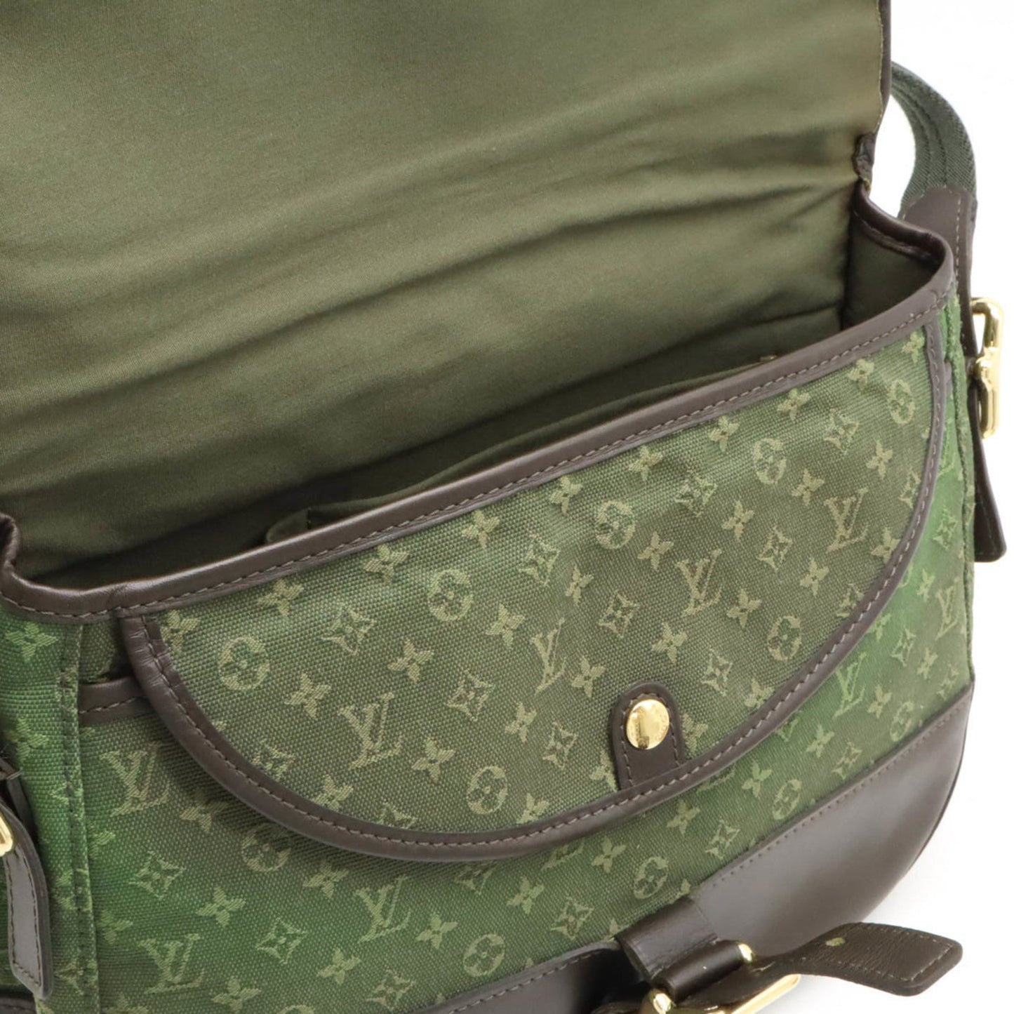 Louis Vuitton Tst Khaki Monogram Leather Shoulder Bag