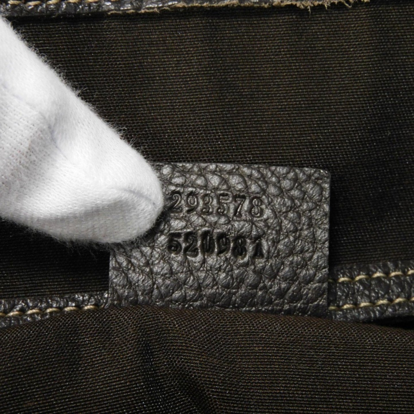 Gucci Beige Canvas Shoulder Bag Tote Bag