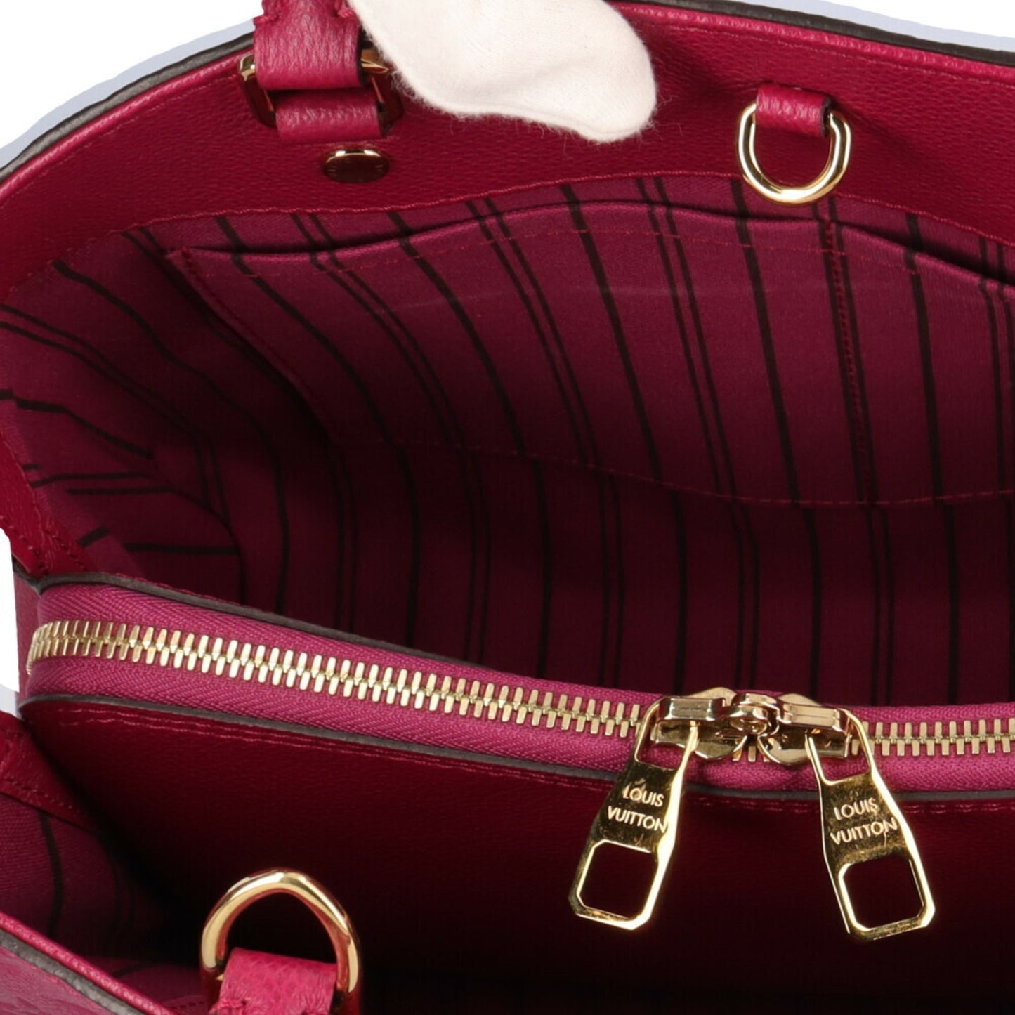 Louis Vuitton Aurore Pink Monogram Empreinte Shoulder Bag