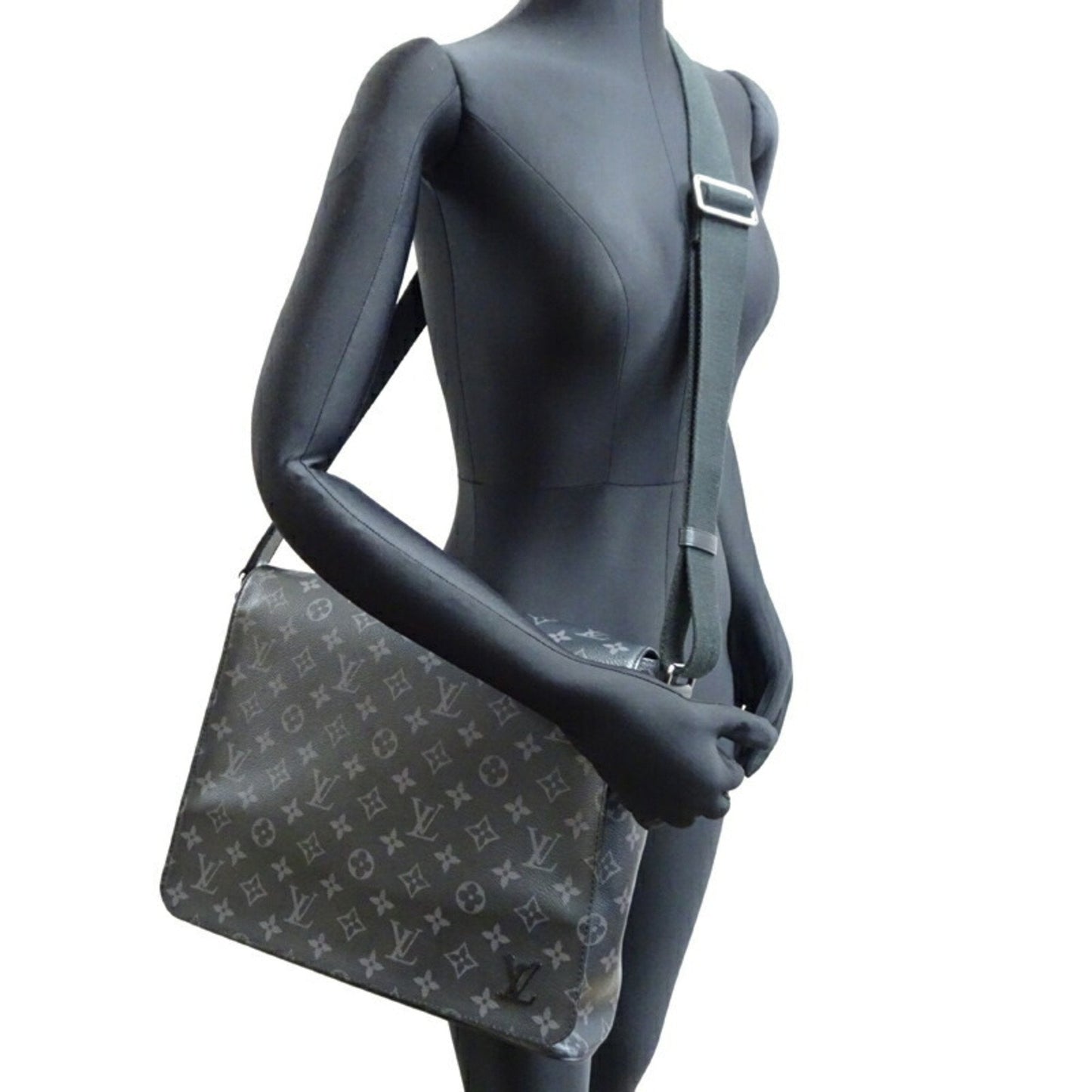 Louis Vuitton Black Monogram Eclipse Shoulder Bag