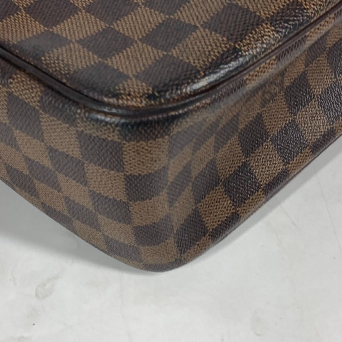 Louis Vuitton Brown Damier Canvas Shoulder Bag Tote Bag