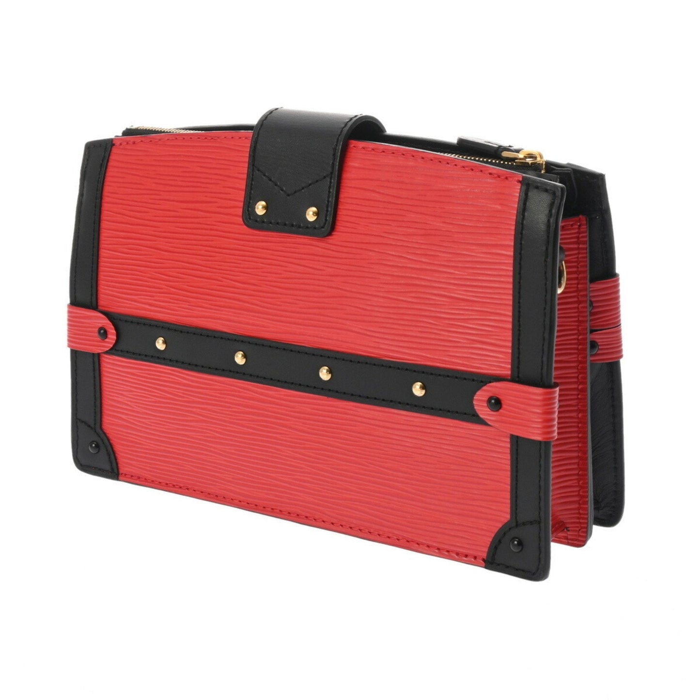 Louis Vuitton Noir Rouge Epi Leather Shoulder Bag