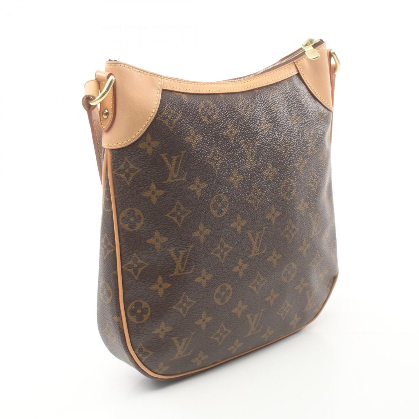 Louis Vuitton Monogram Brown Monogram Monogram Leather Pvc Coated Canvas Shoulder Bag