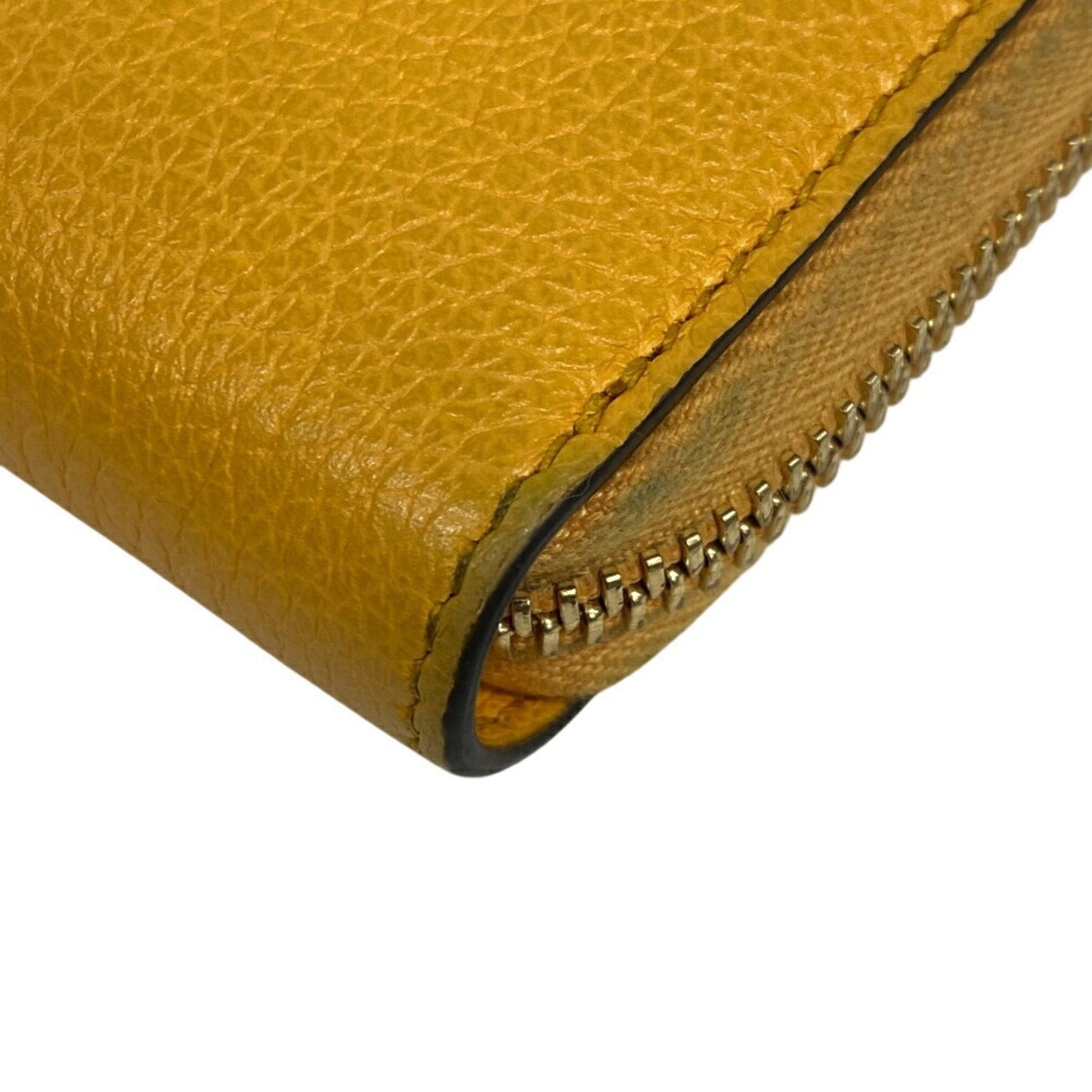 Gucci Yellow Leather Wallet (Bi-Fold)