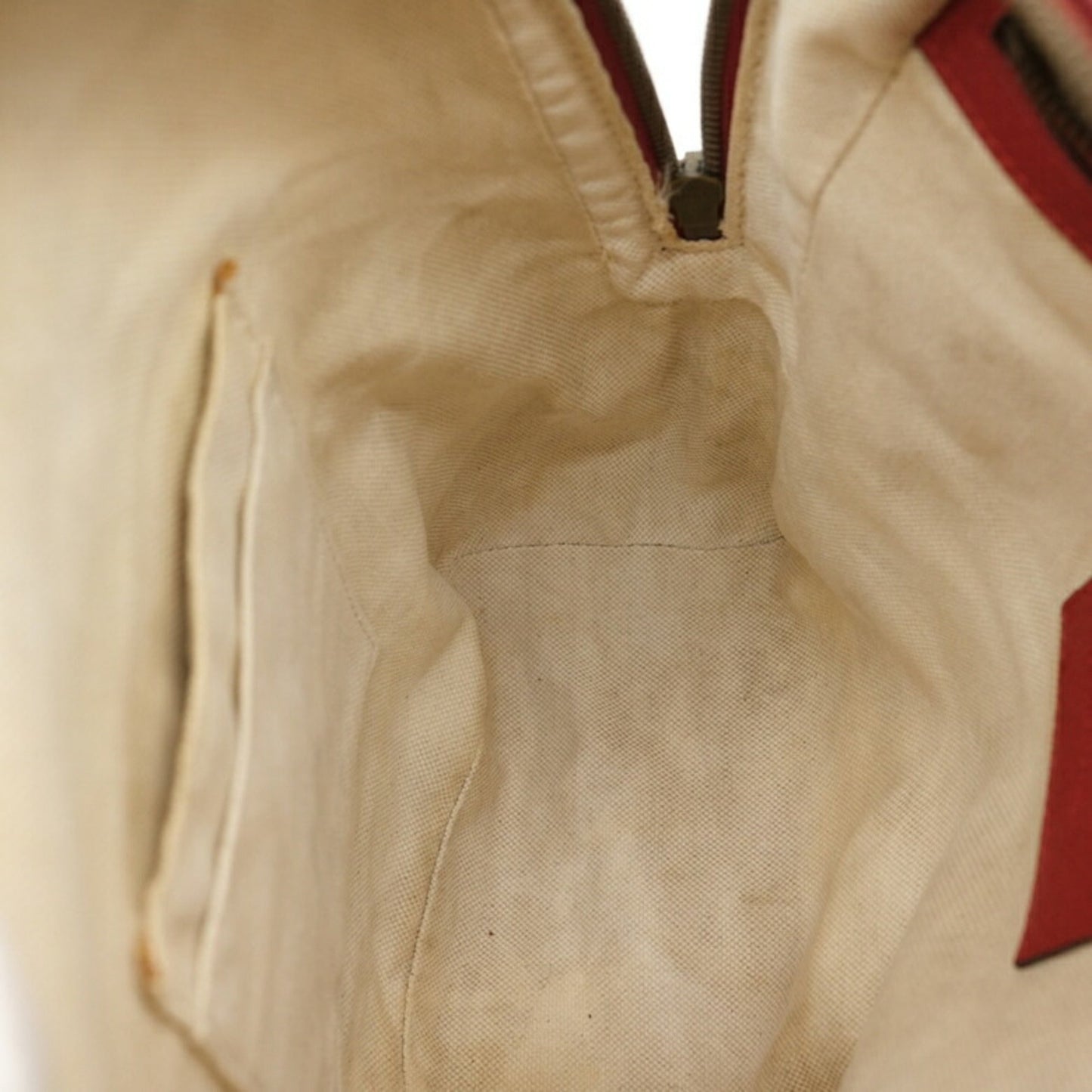 Gucci Beige Pink Red Color Gg Supreme Leather Backpack