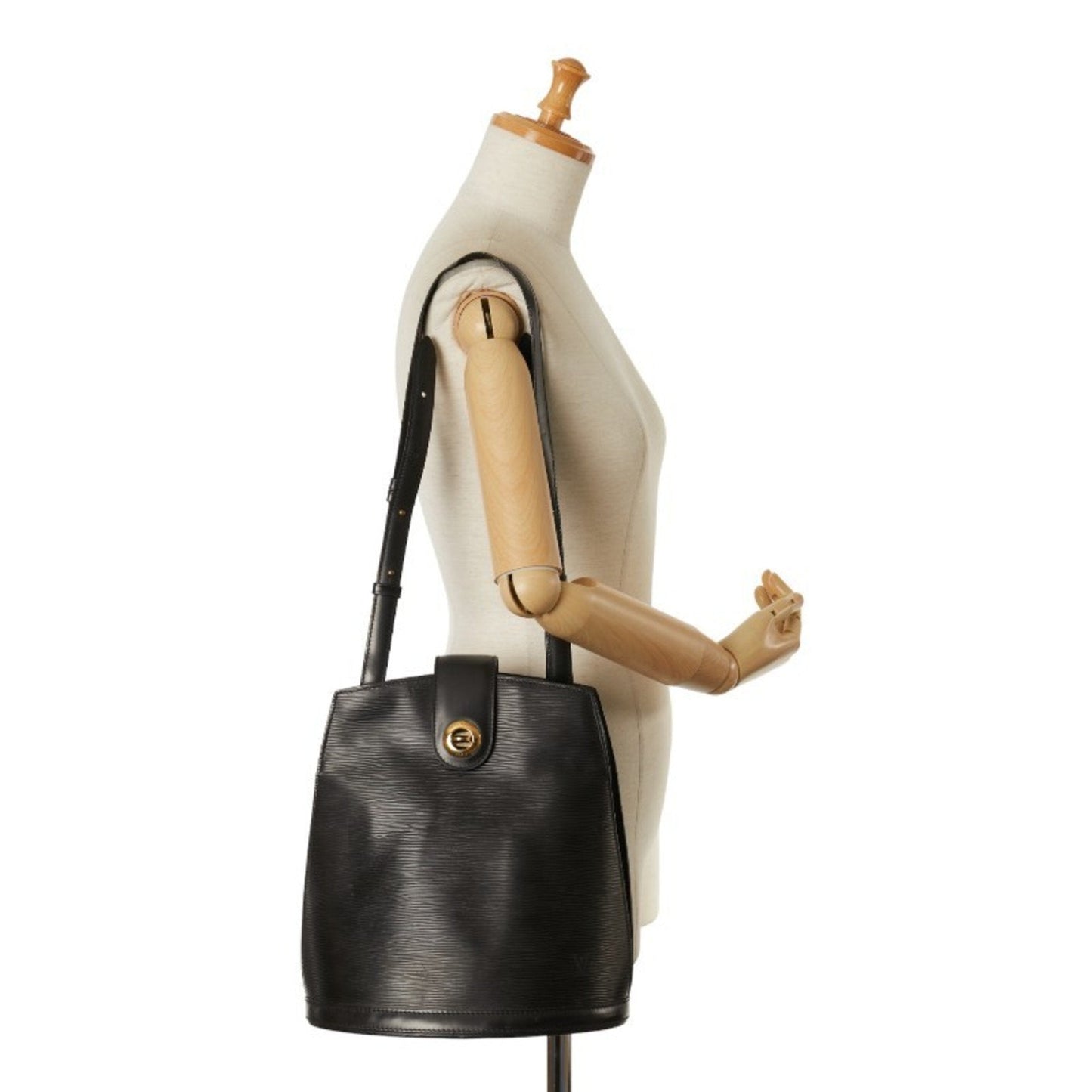 Louis Vuitton Epi Black Noir Leather Shoulder Bag
