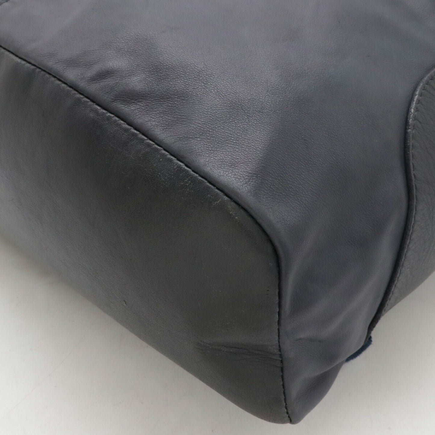 Louis Vuitton Navy Cuir Ombre Leather Backpack